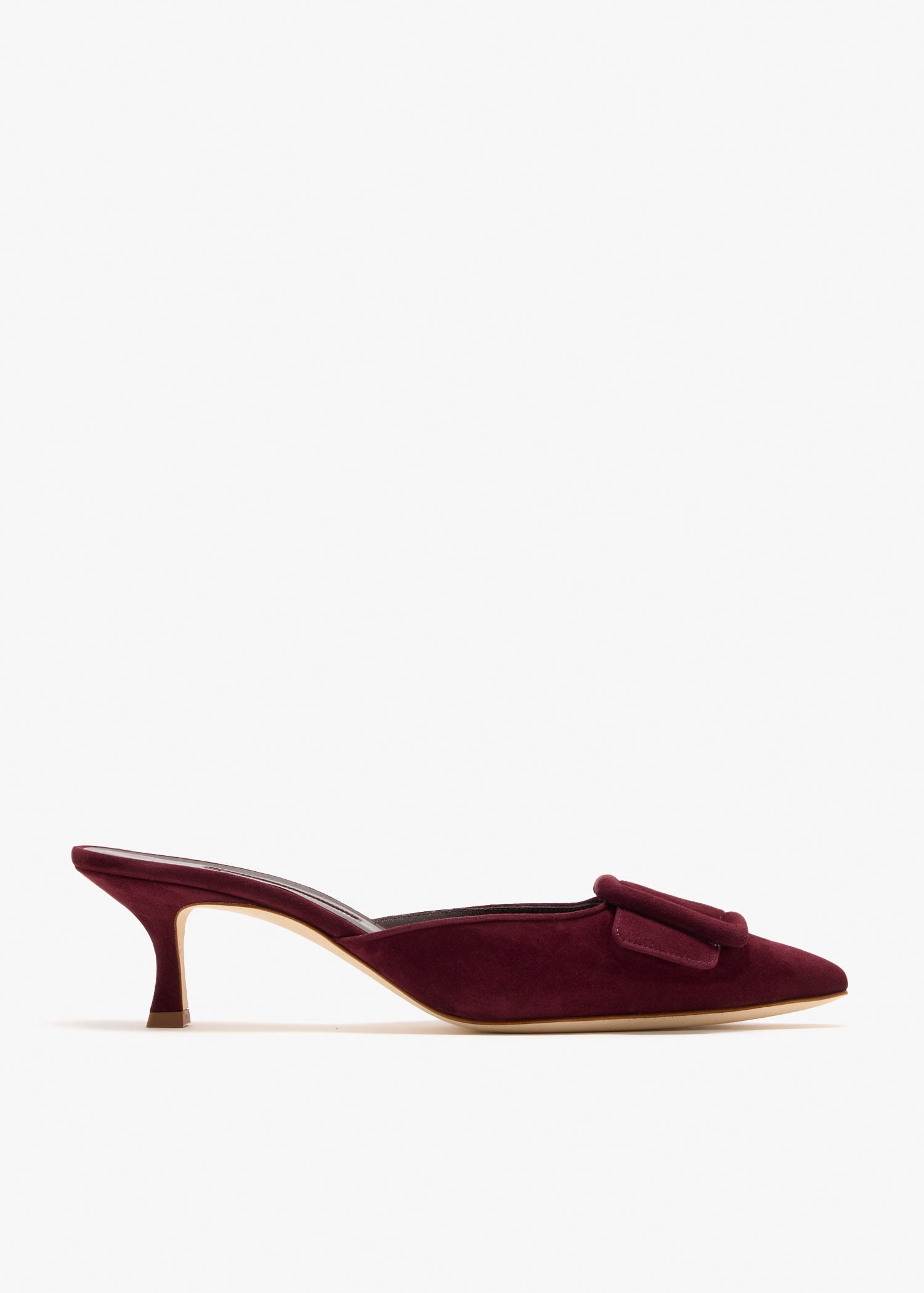 Maysale mules, Burgundy
Maysale mules, Burgundy