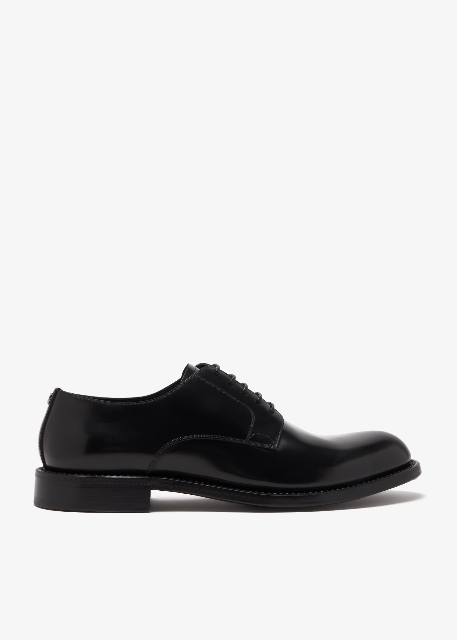 Brushed calfskin Derby shoes, Black
Brushed calfskin Derby shoes, Black