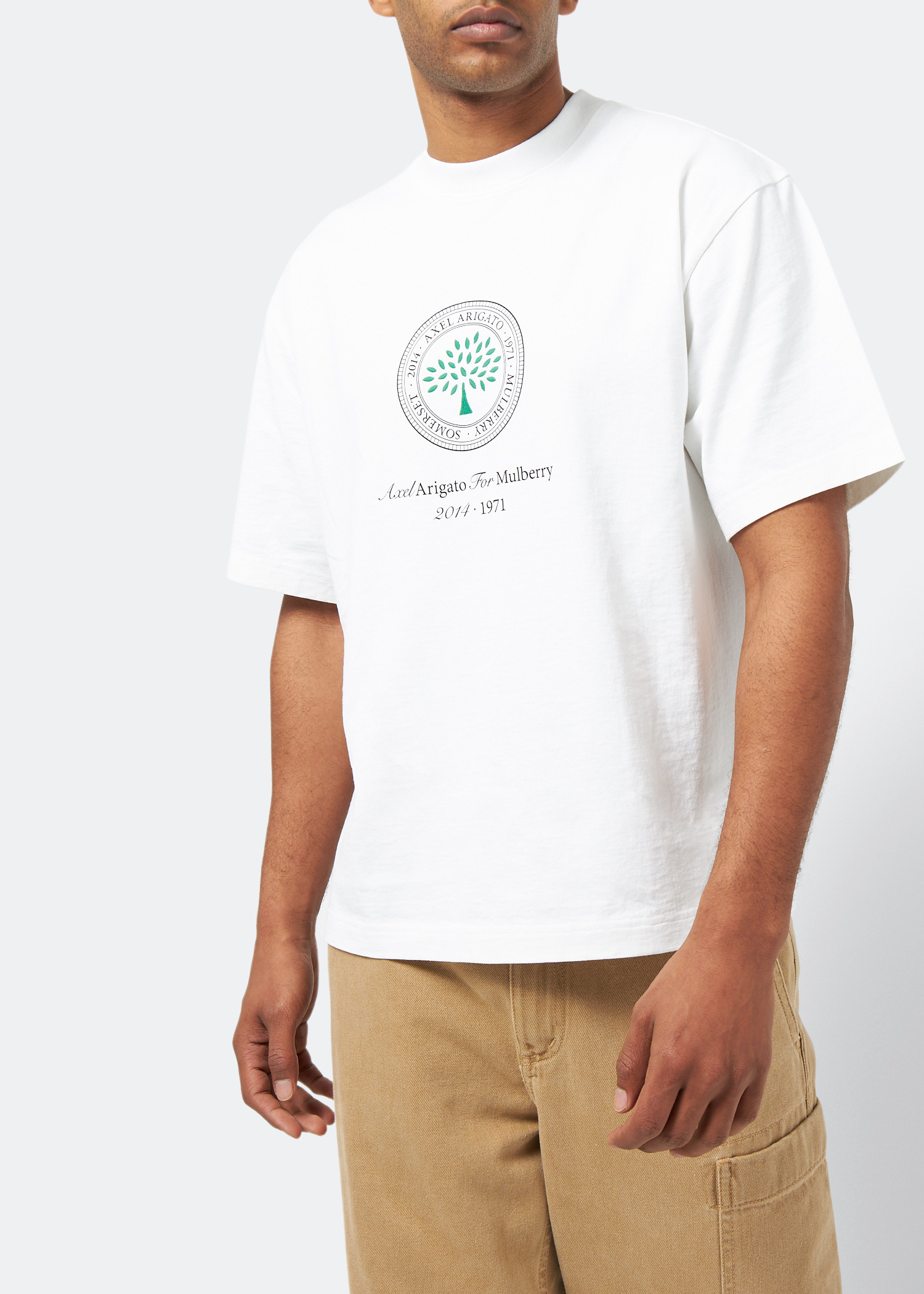 x Mulberry Box fit t-shirt, White