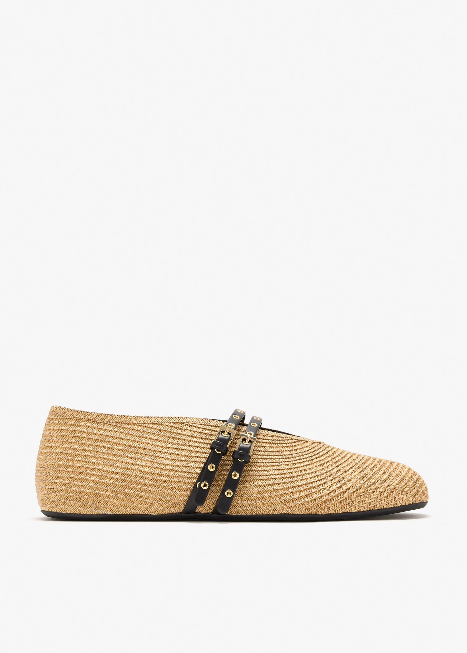 Straw ballet flats, Beige
Straw ballet flats, Beige