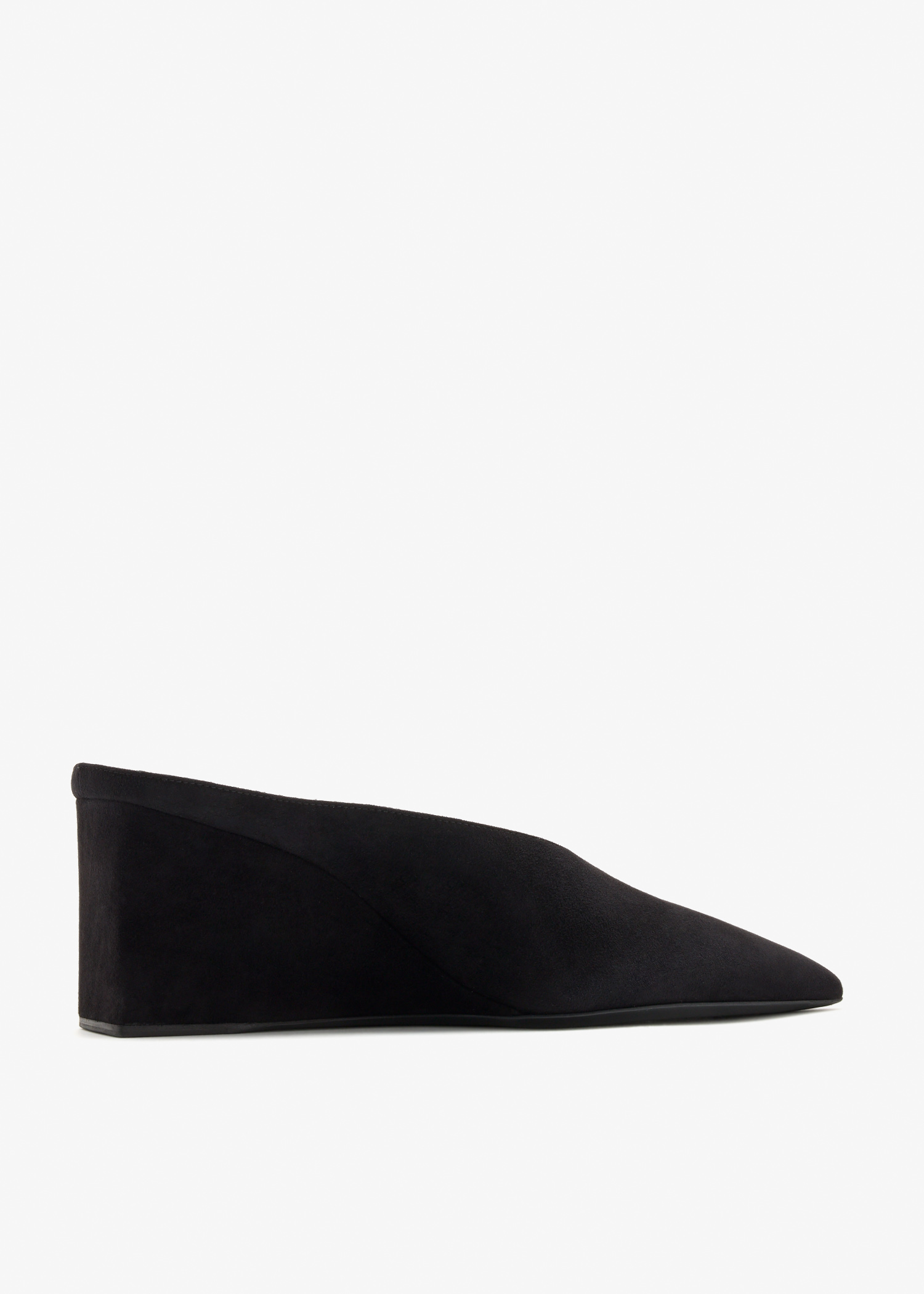 Cube wedge mules, Black
Cube wedge mules, Black
