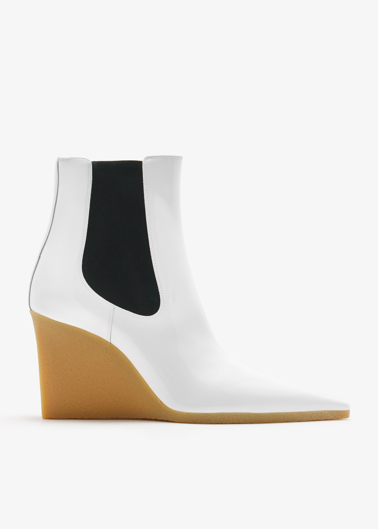 Wedge ankle boots, White
Wedge ankle boots, White