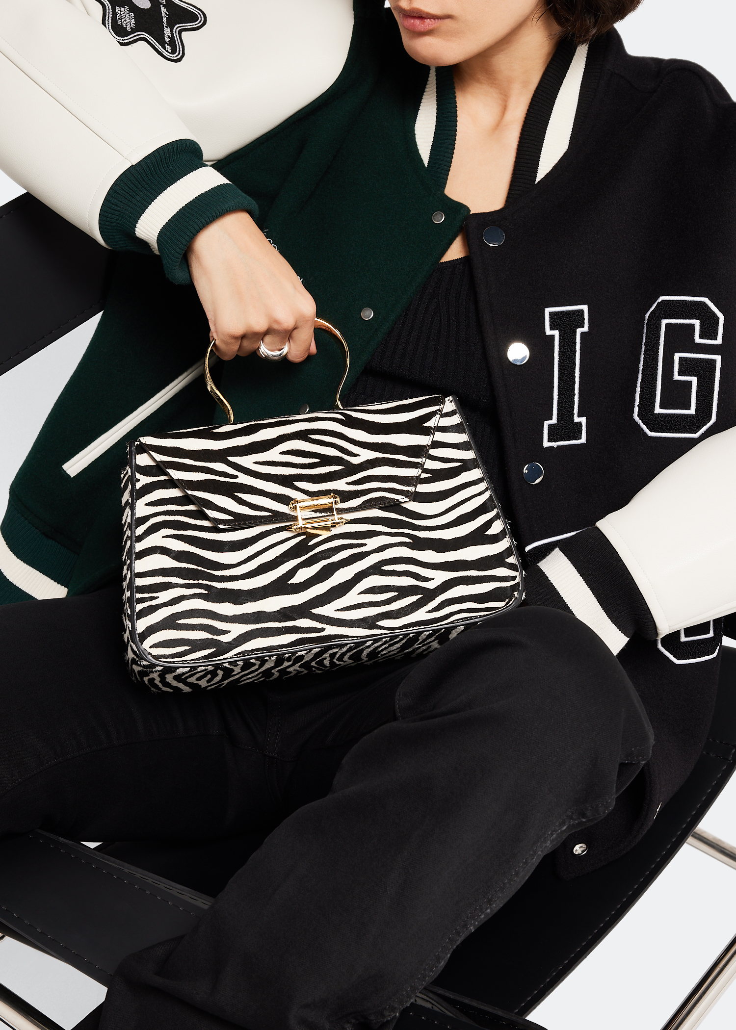 The Afaf handbag, Animal print