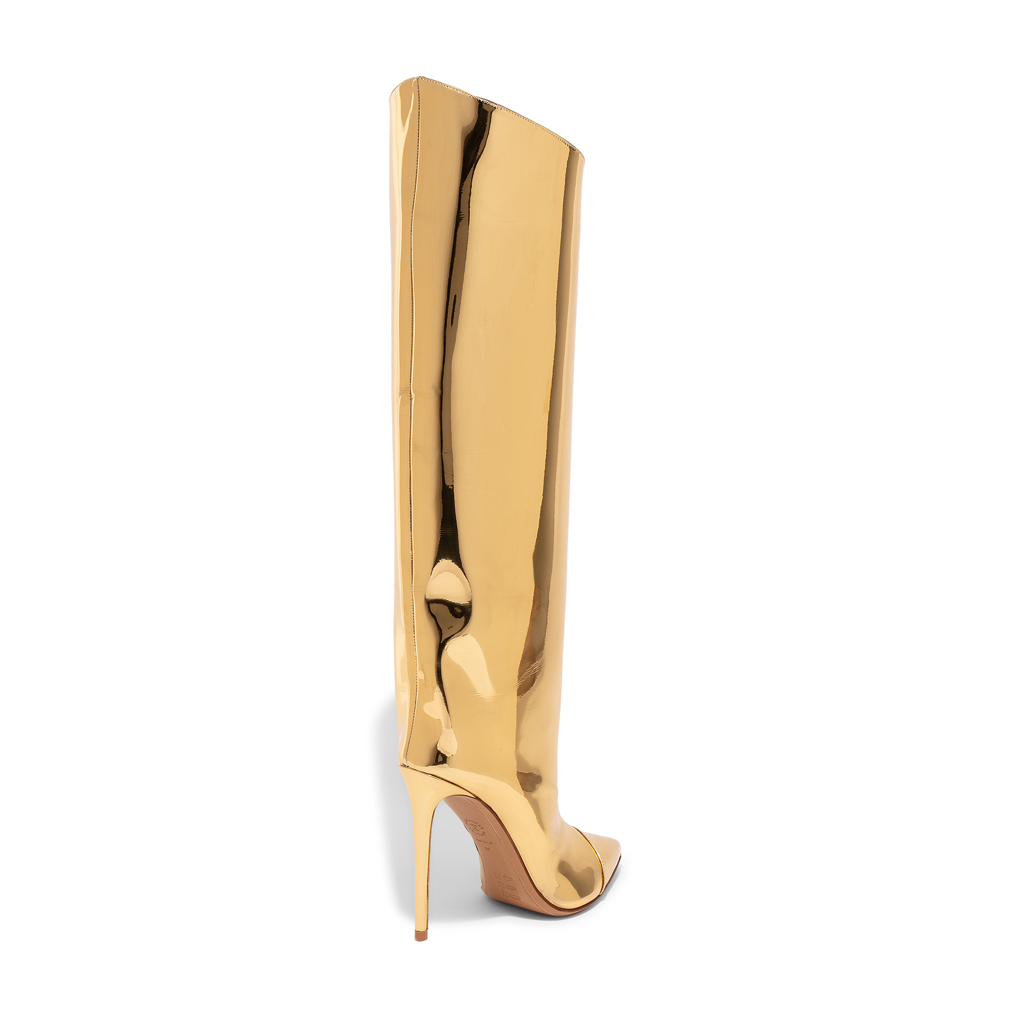 Alex metallic boots, Gold