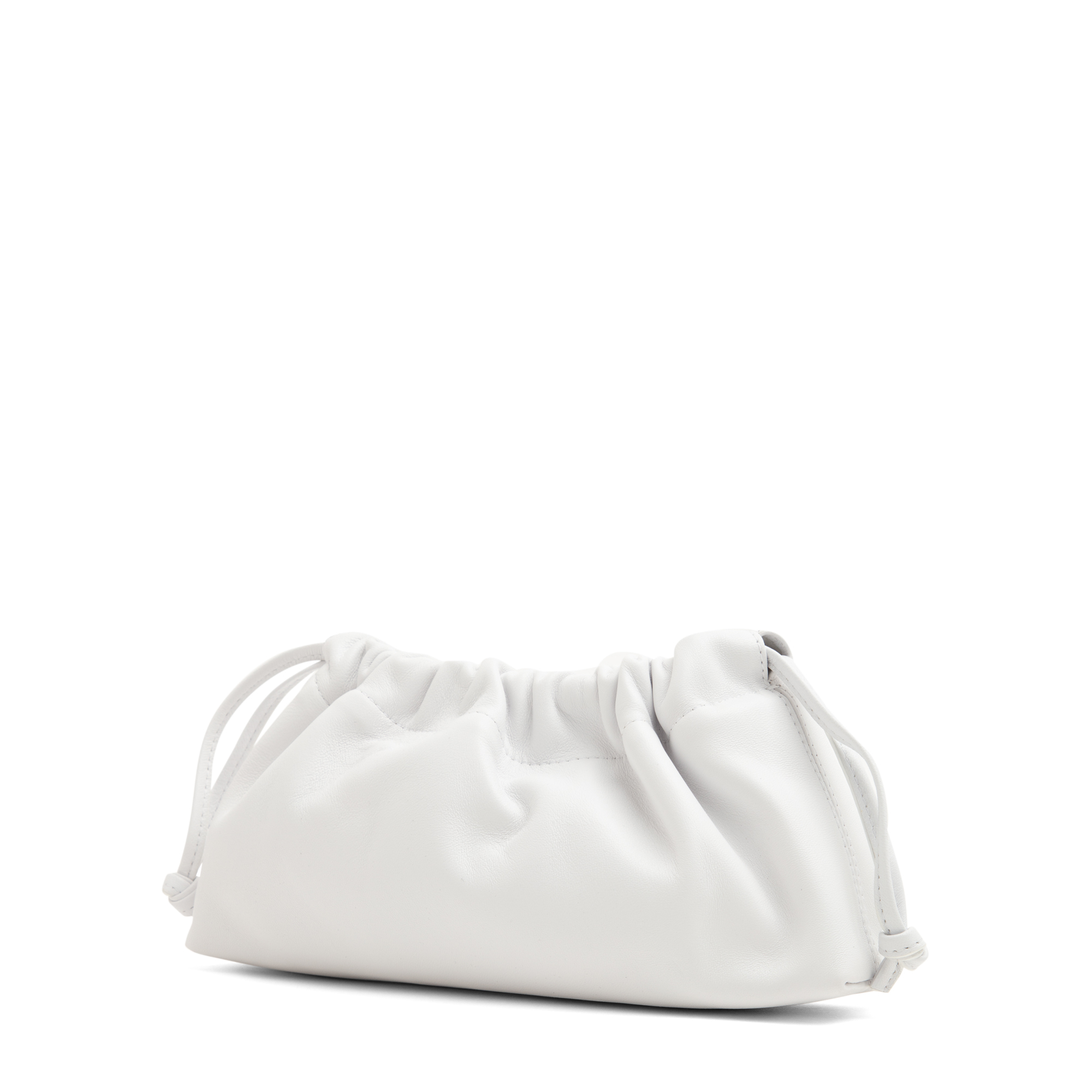 Mini Drawstring bag, White
