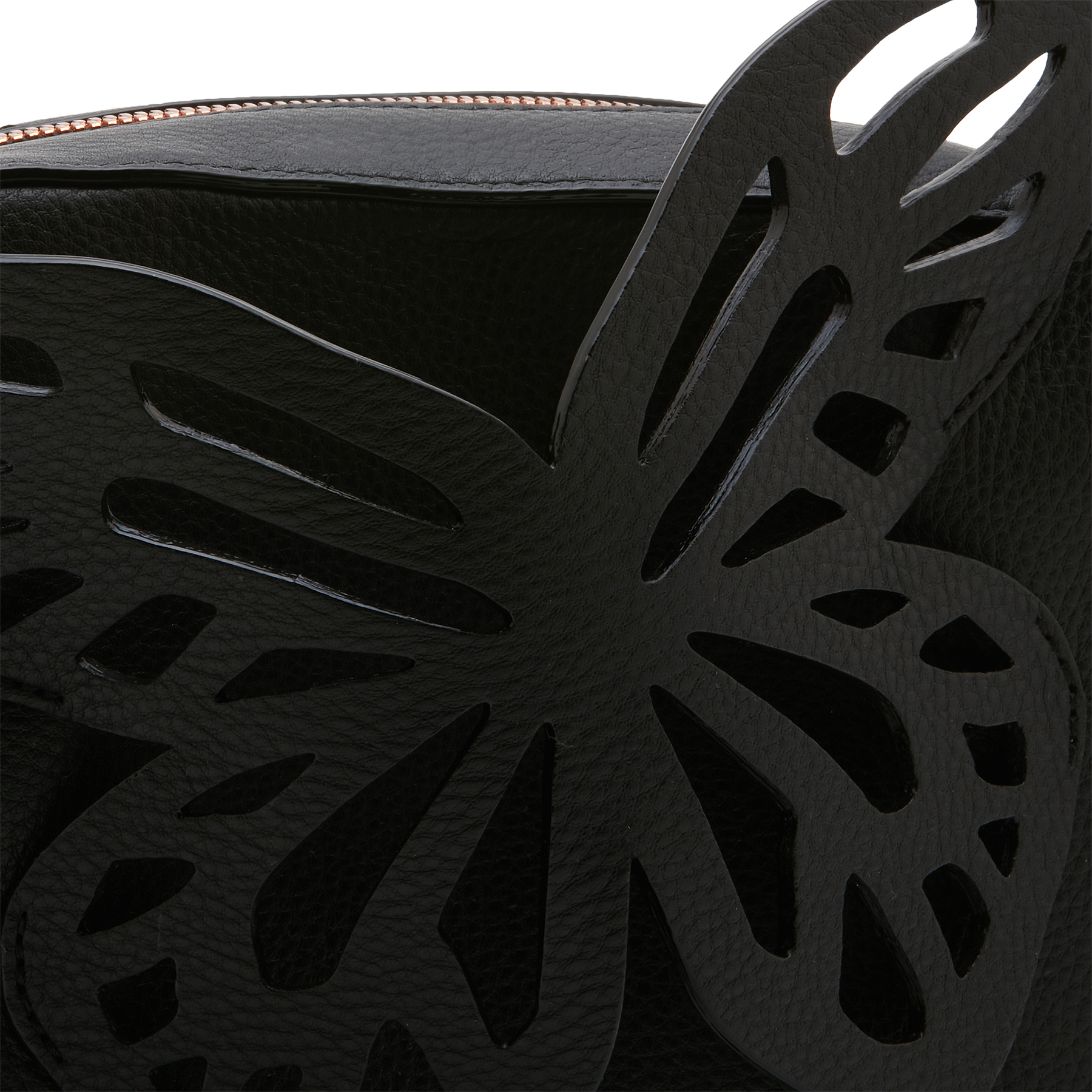 Flossy Butterfly camera bag, Black