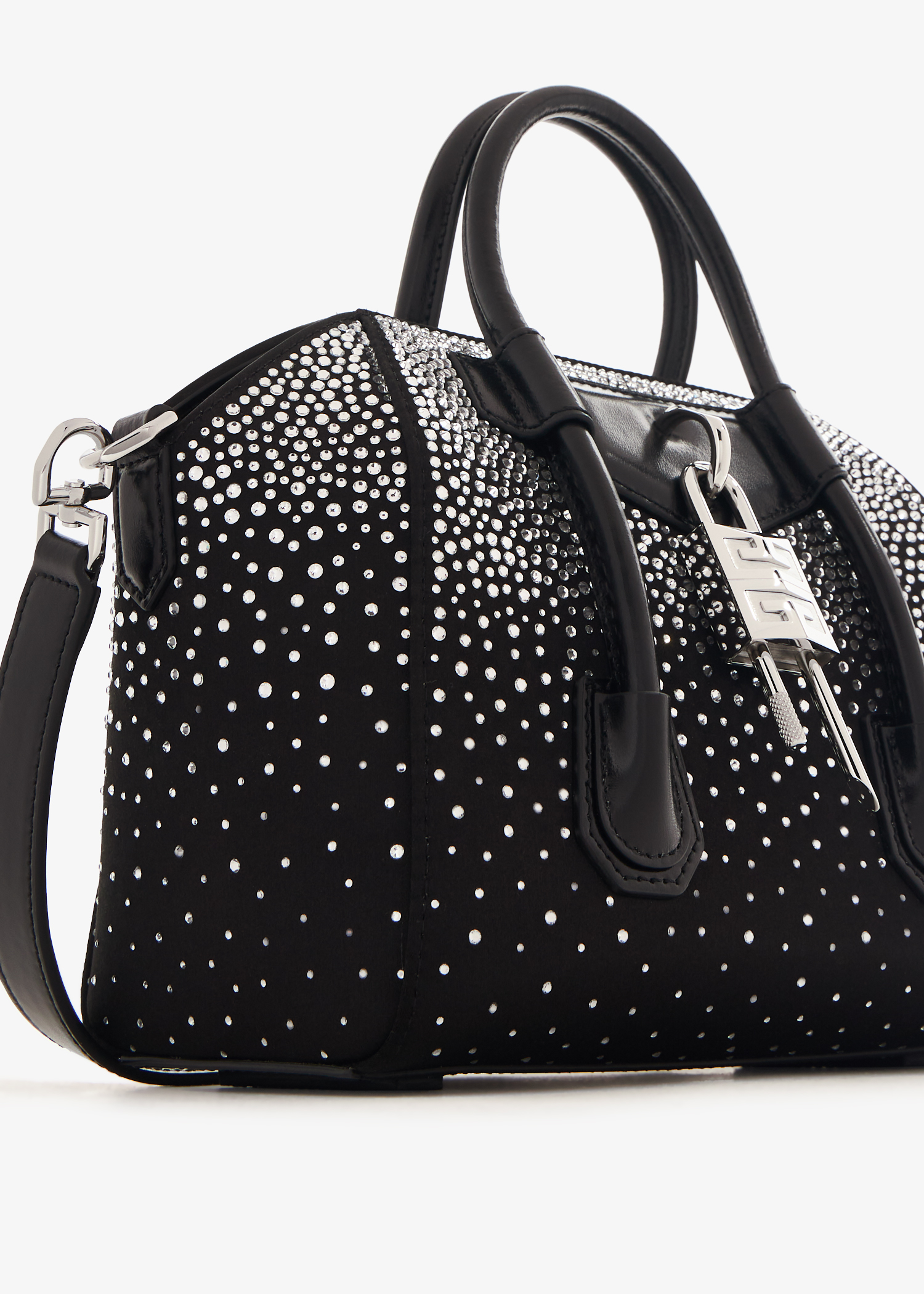 Antigona Lock mini bag, Black