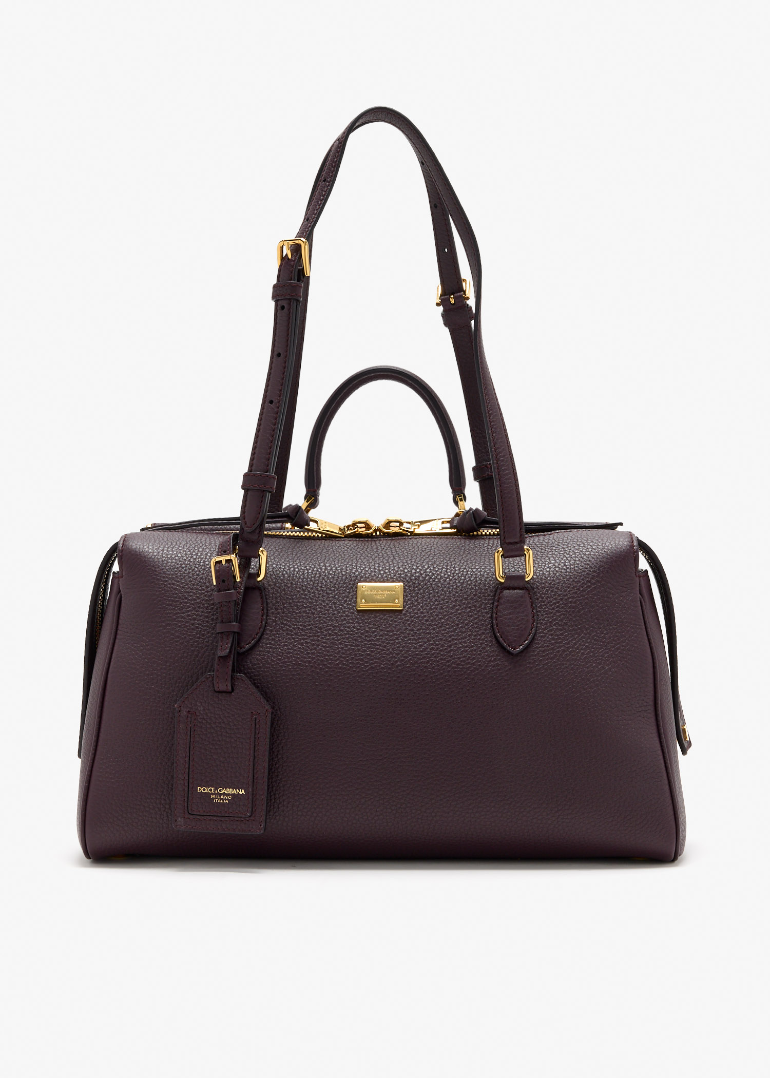Medium Vittoria handbag, Burgundy
Medium Vittoria handbag, Burgundy