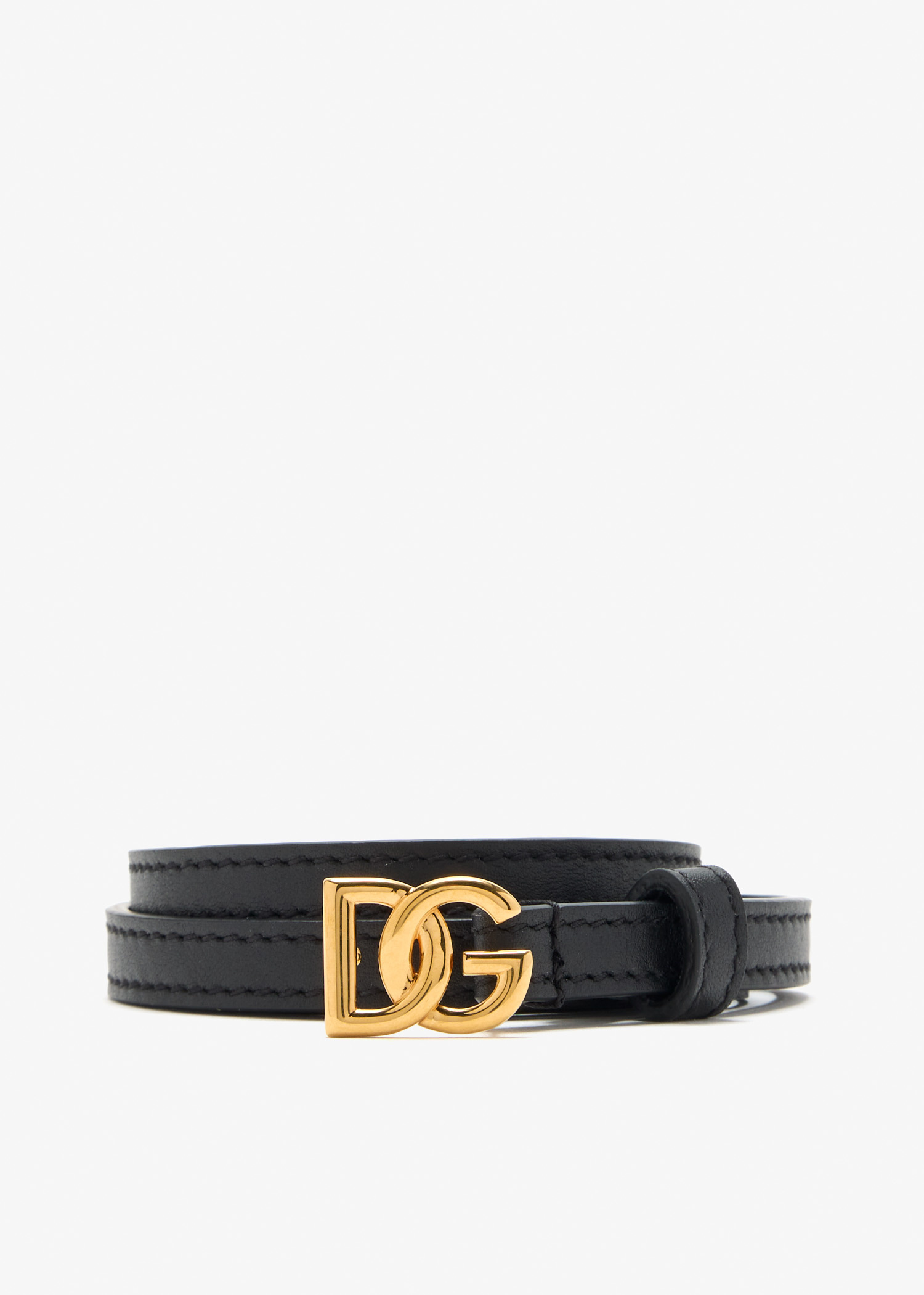 DG logo slim belt, Black
DG logo slim belt, Black