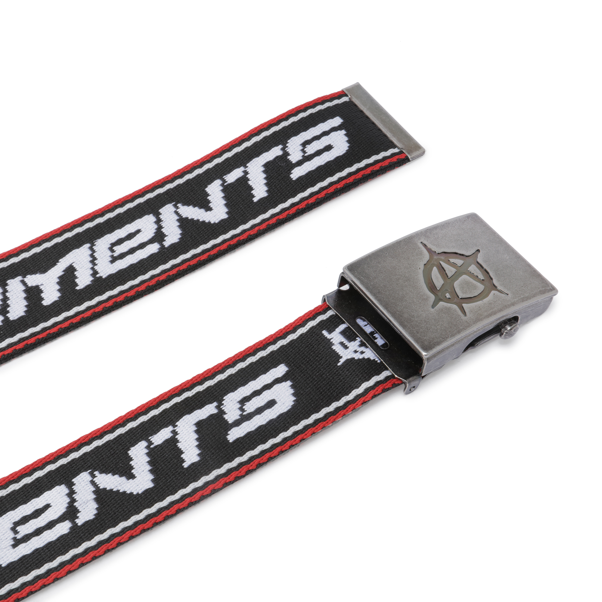 Anarchy canvas belt, Black