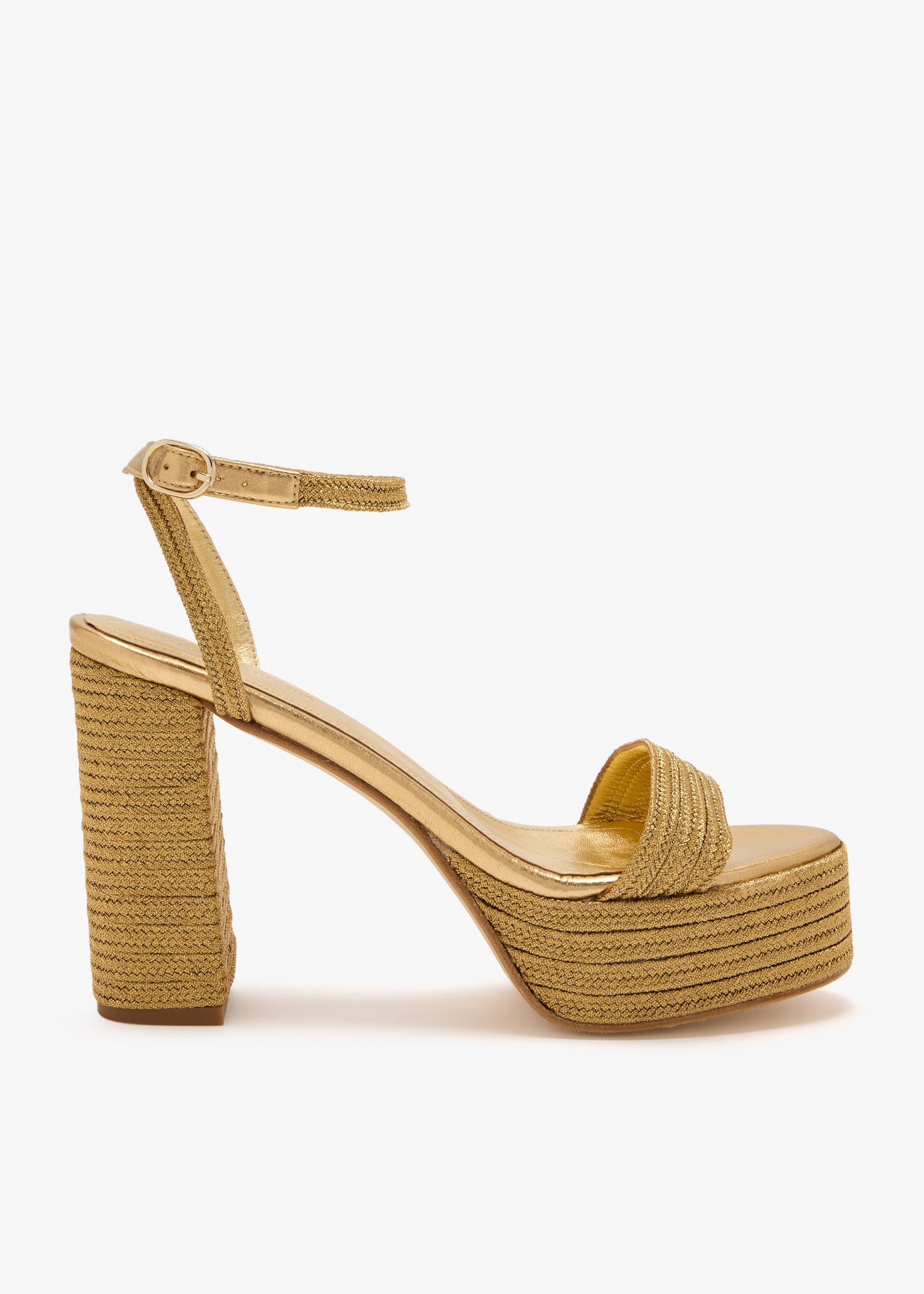 Becka platform sandals, Gold
Becka platform sandals, Gold