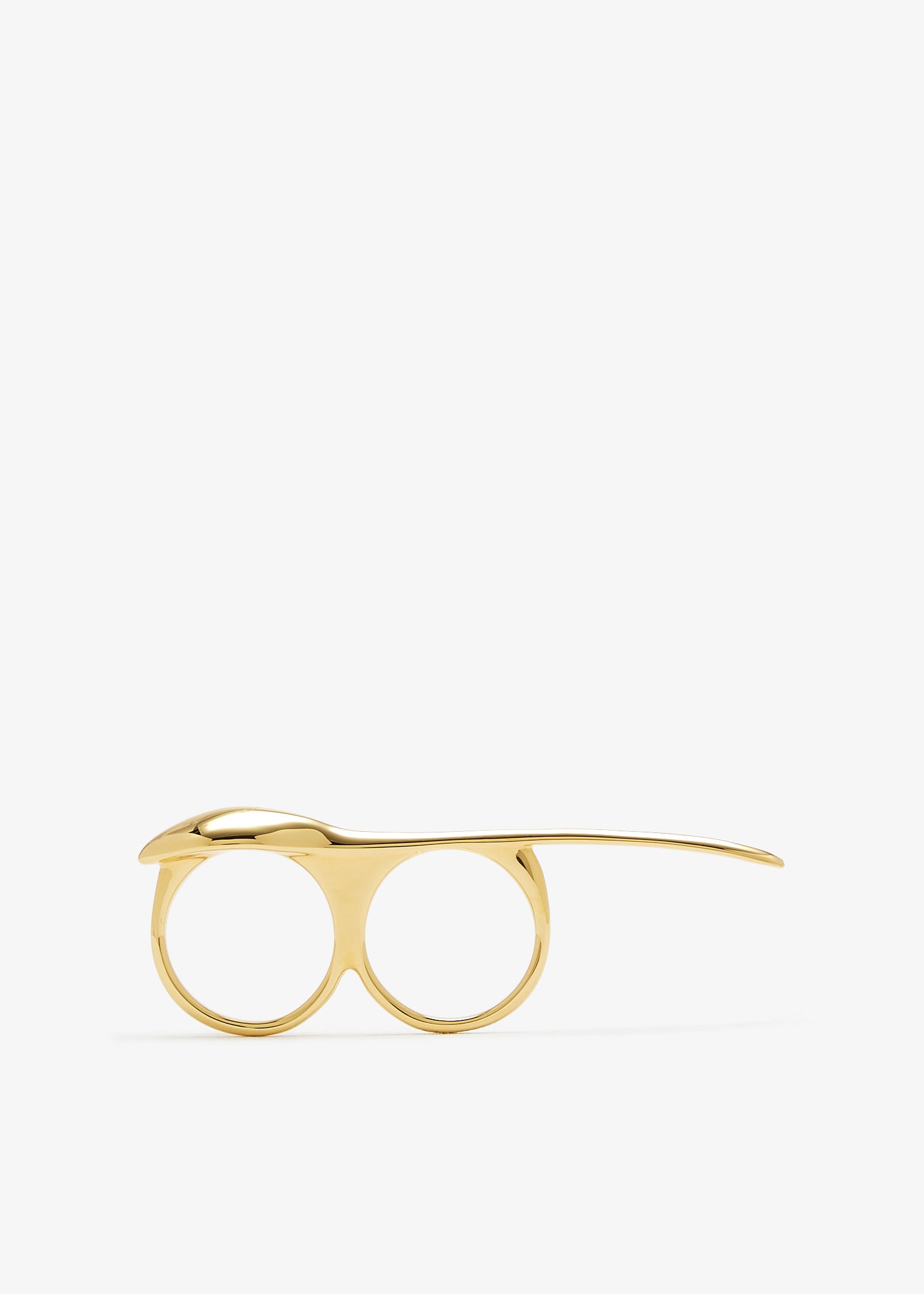 Maple seed double fingers ring, Gold
Maple seed double fingers ring, Gold