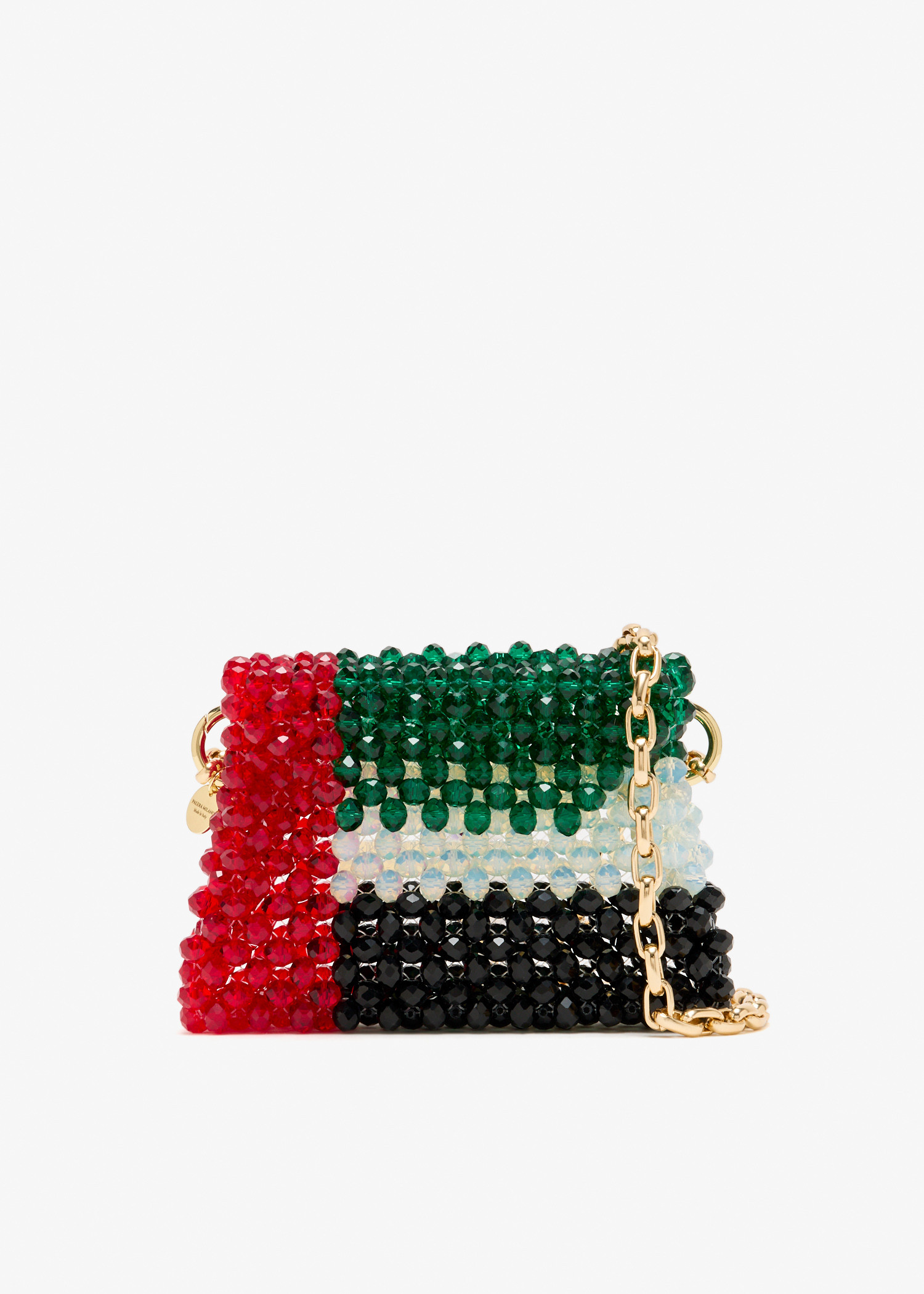 Mini Roma UAE flag crossbody bag, Multicolored
Mini Roma UAE flag crossbody bag, Multicolored