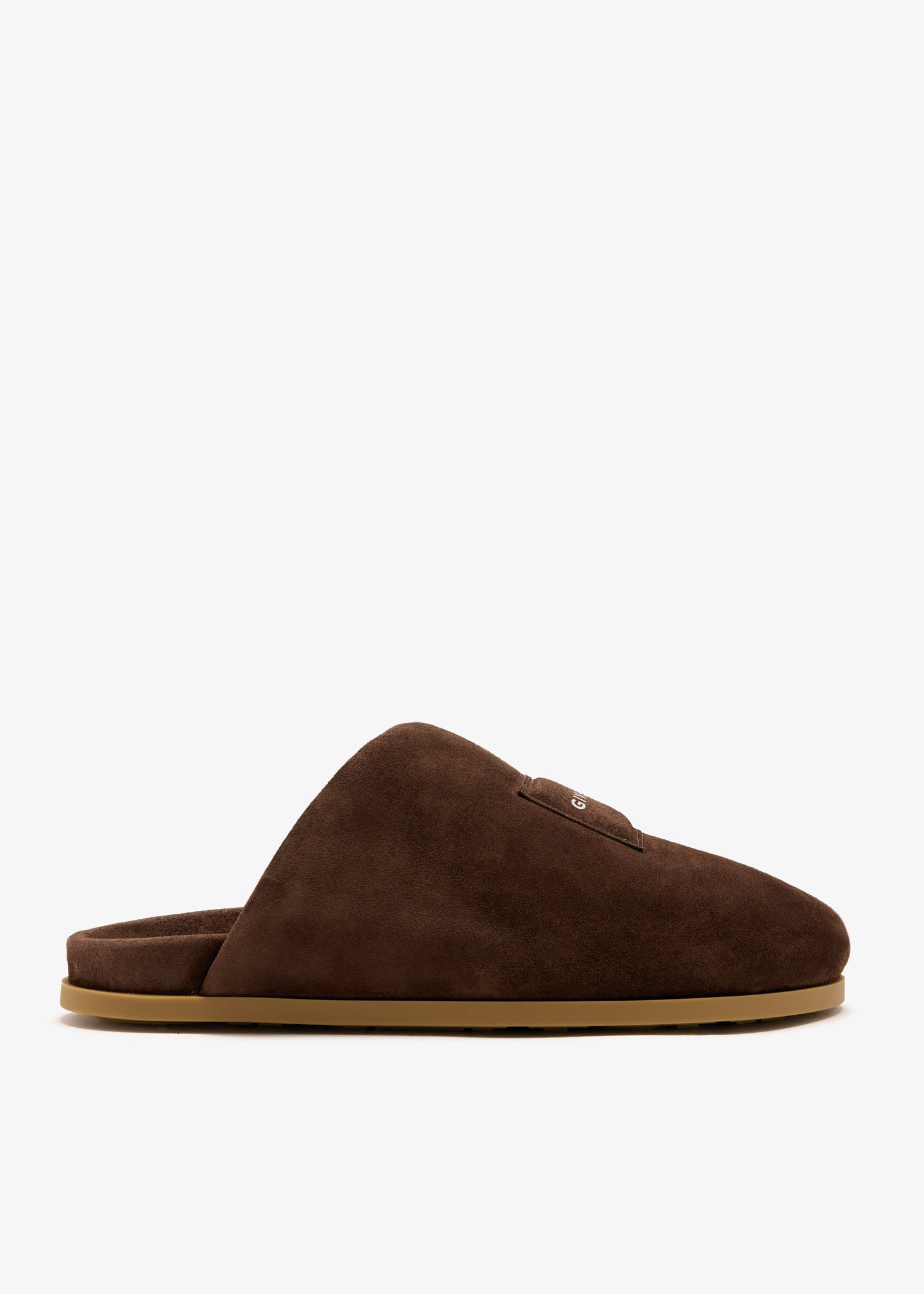 Label slippers, Brown
Label slippers, Brown