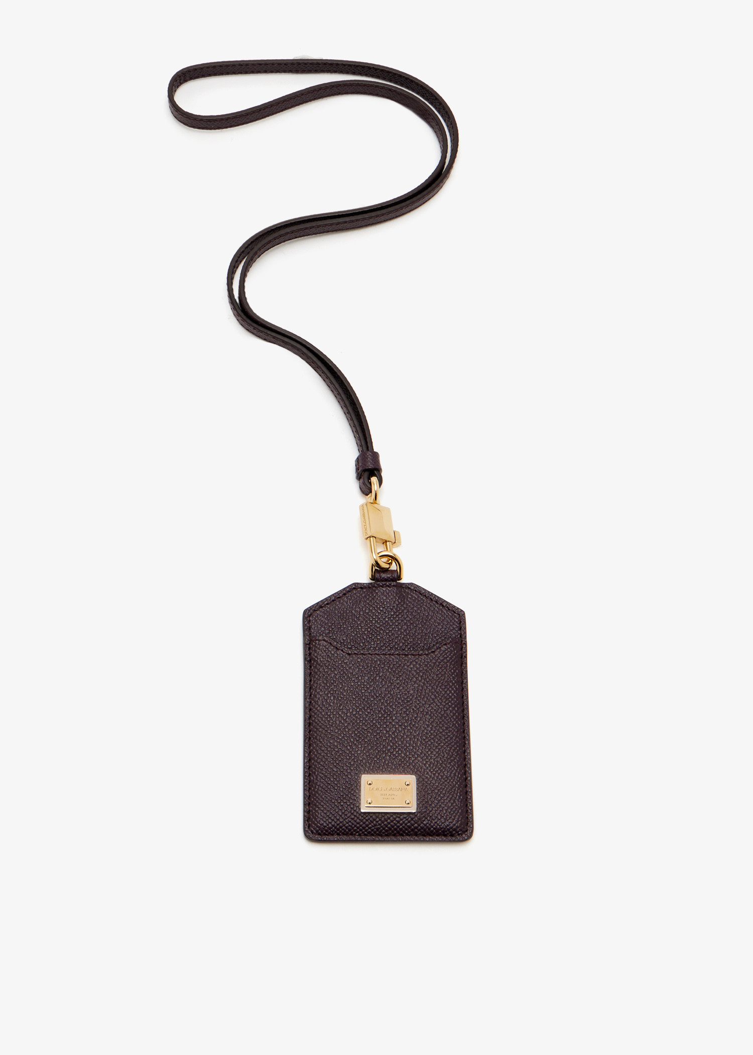 Dauphine calfskin badge holder, Burgundy
Dauphine calfskin badge holder, Burgundy