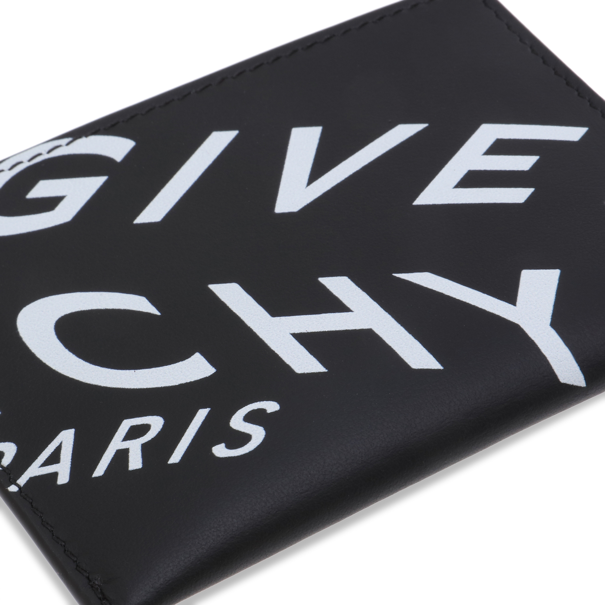 Refracted card holder, Black