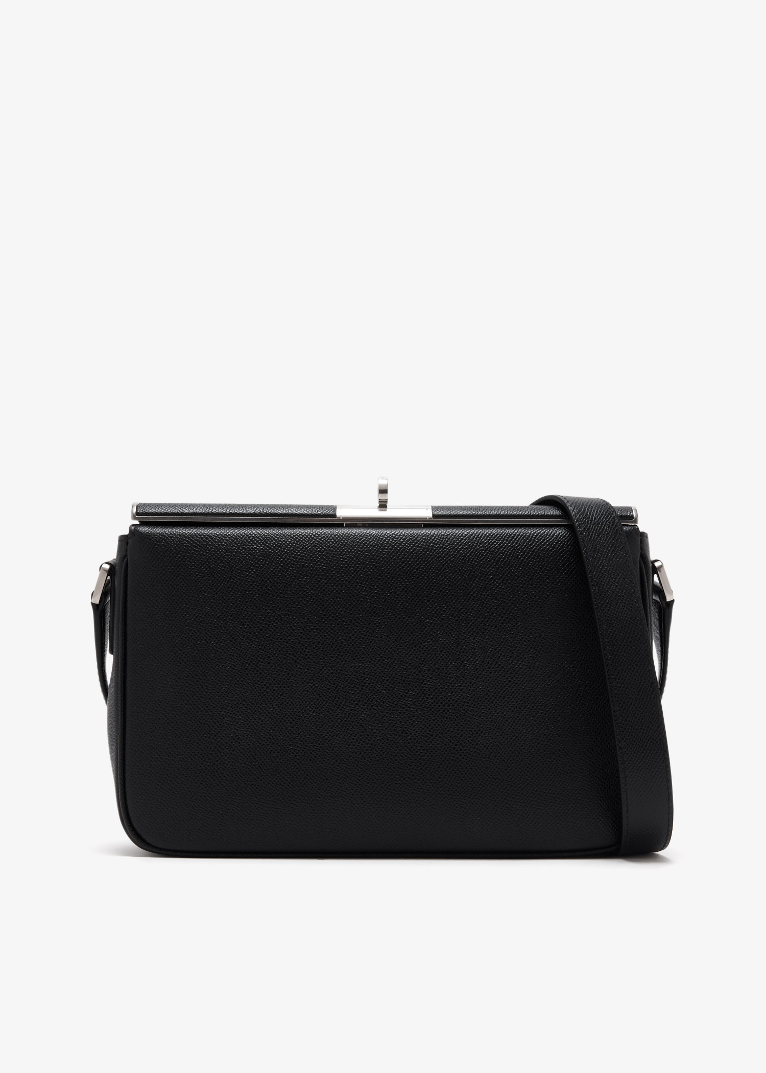 Marlene Alpine calfskin crossbody bag, Black
Marlene Alpine calfskin crossbody bag, Black