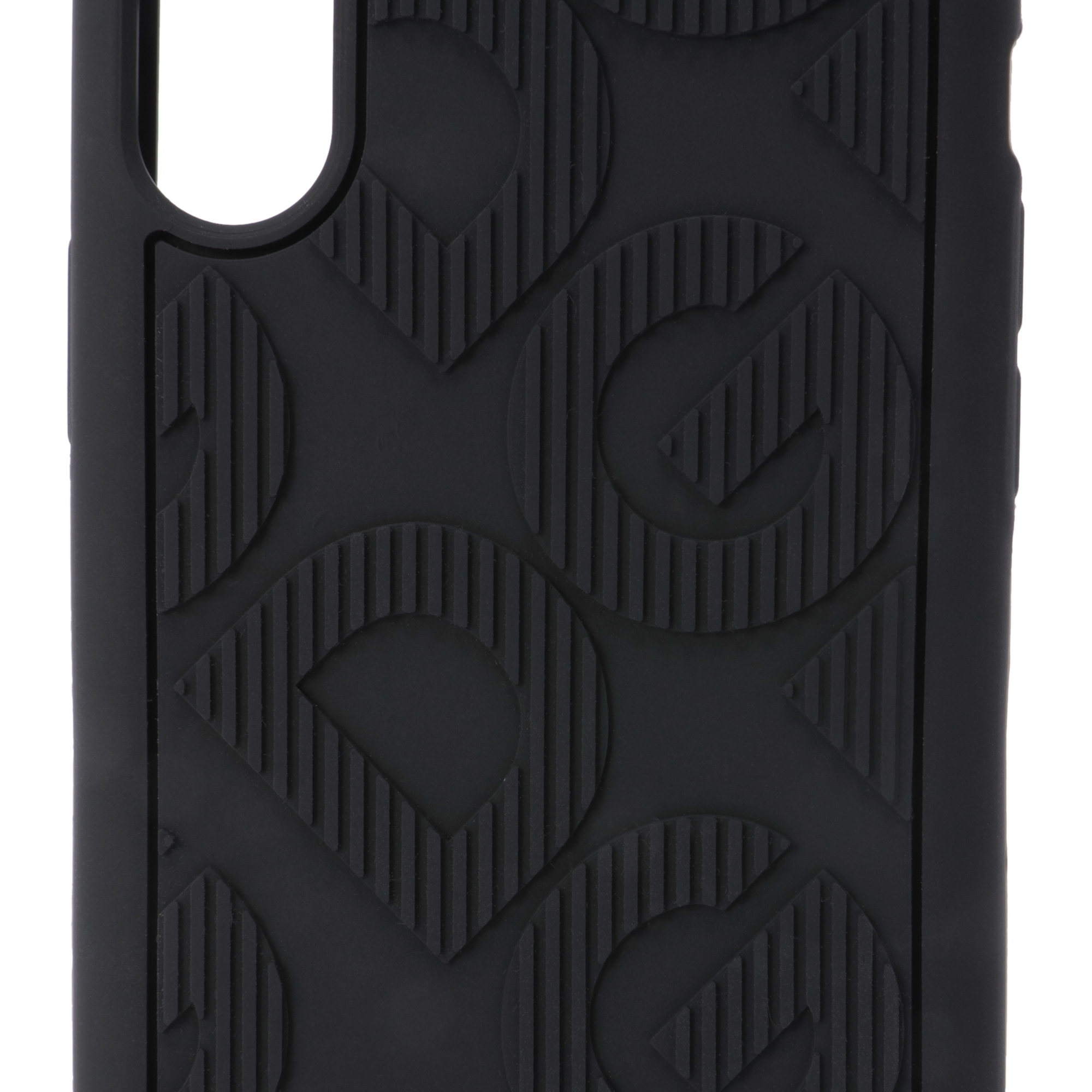 Logo iPhone X case, Black