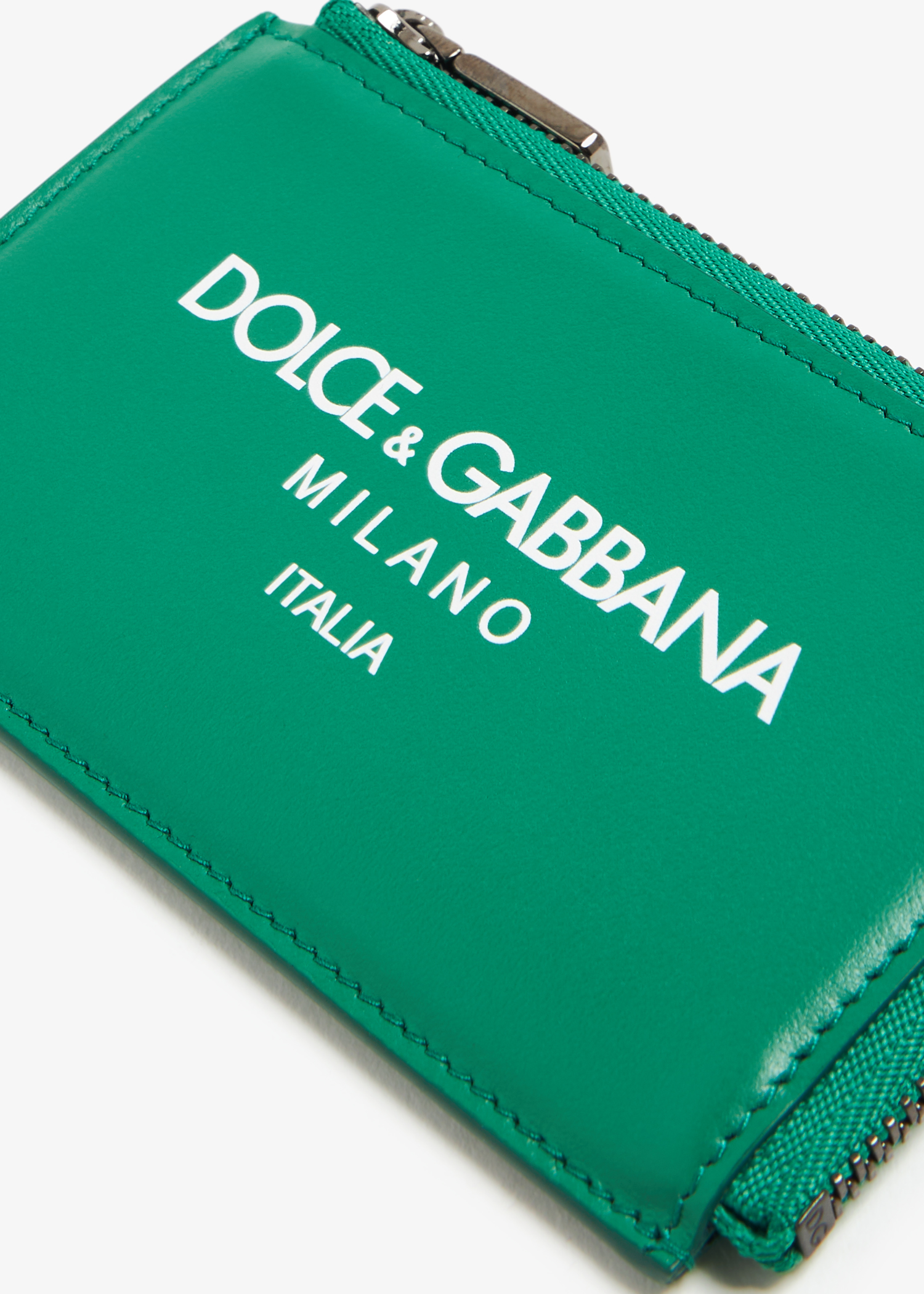Logo card holder, Green