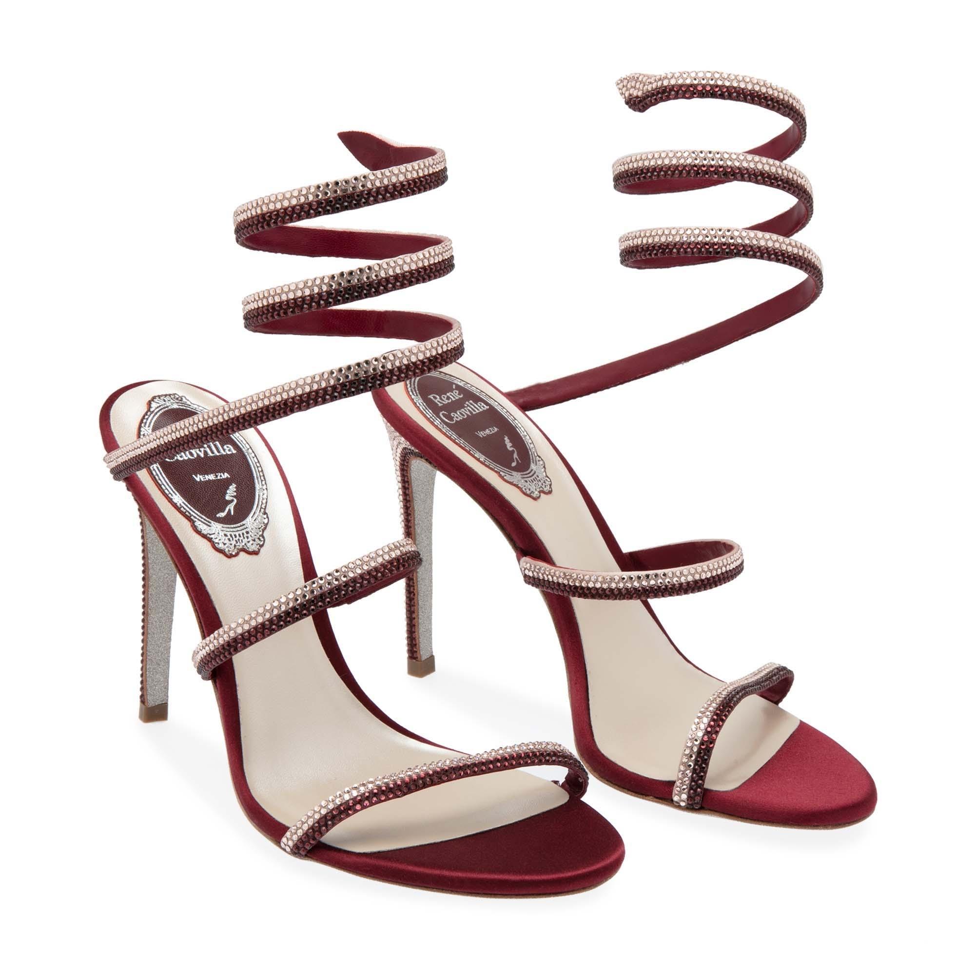 Audi sandals, Red