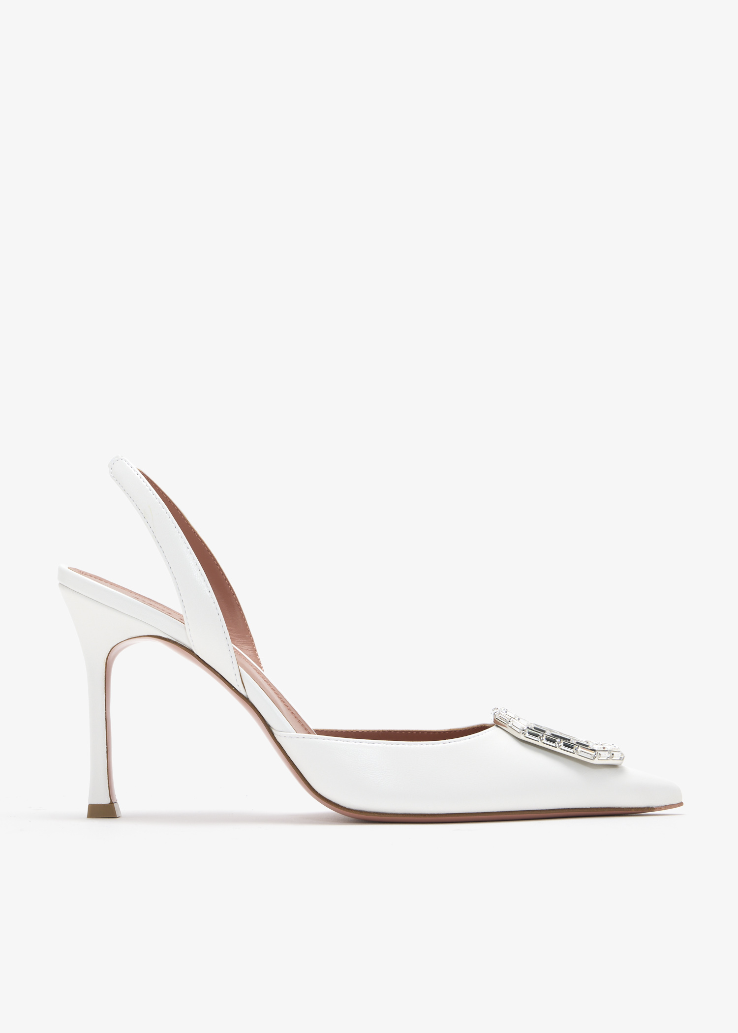 Camelia 90 slingback pumps, White
Camelia 90 slingback pumps, White