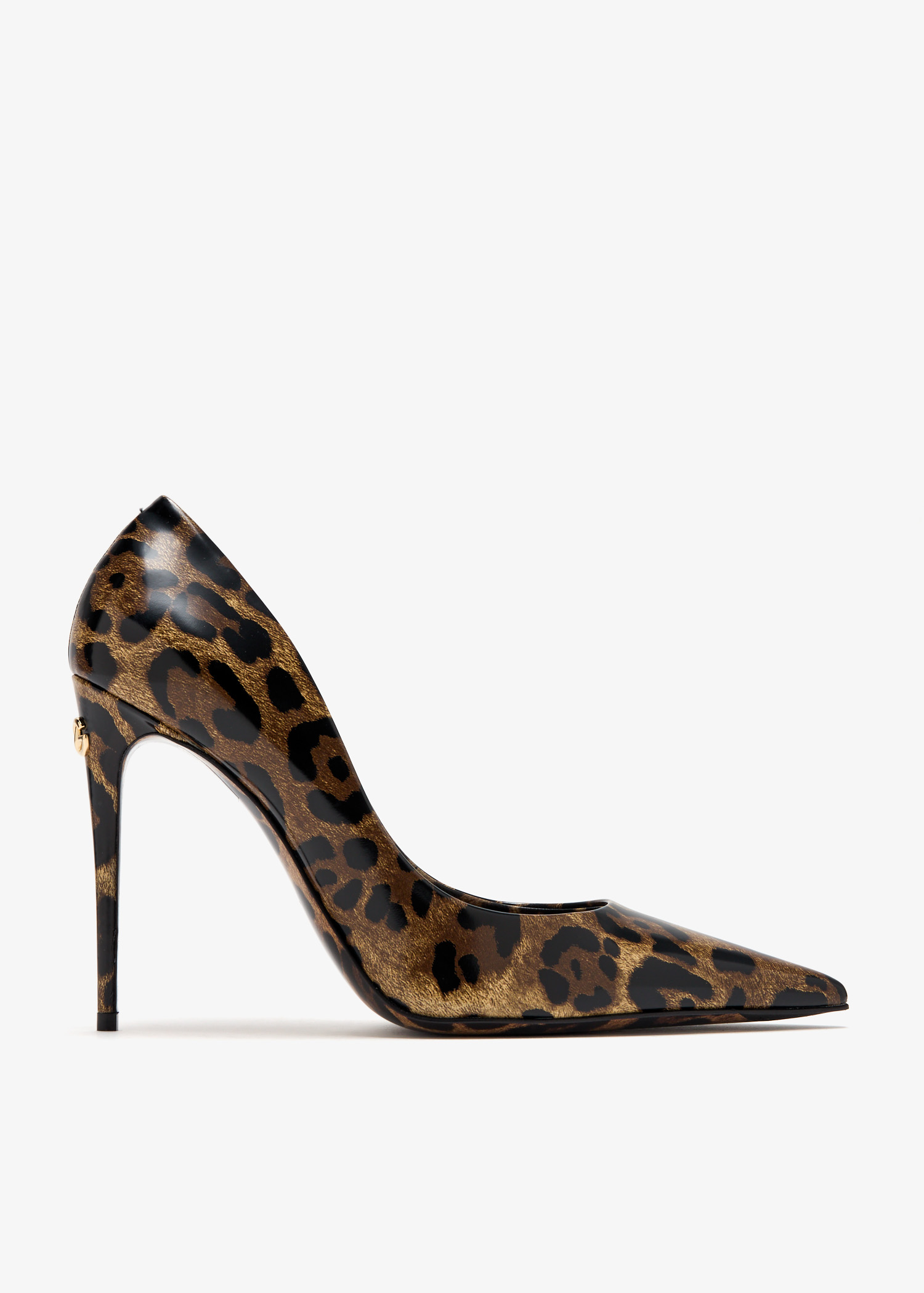 Printed polished calfskin pumps, Animal printed
Printed polished calfskin pumps, Animal printed