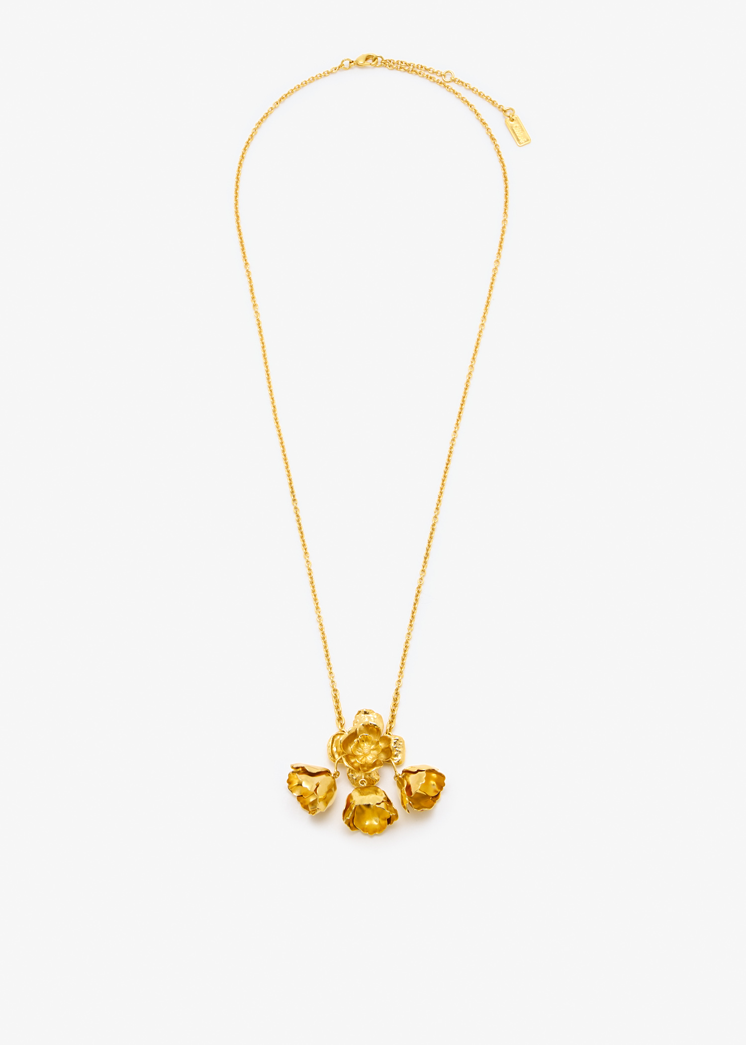 Bouquet pendant necklace, Gold
Bouquet pendant necklace, Gold
