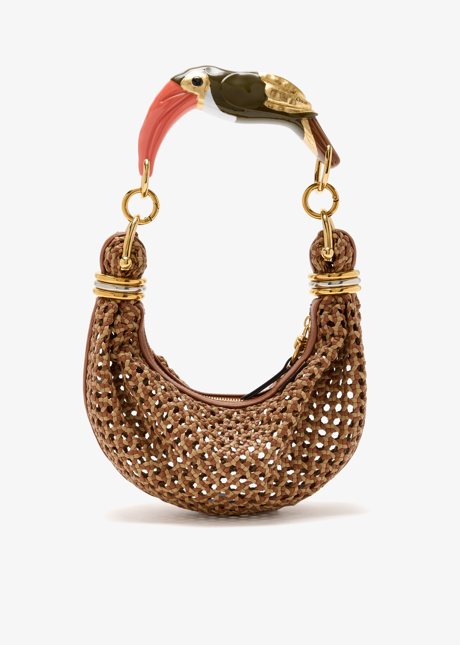 Small Bracelet hobo bag, Brown
Small Bracelet hobo bag, Brown
