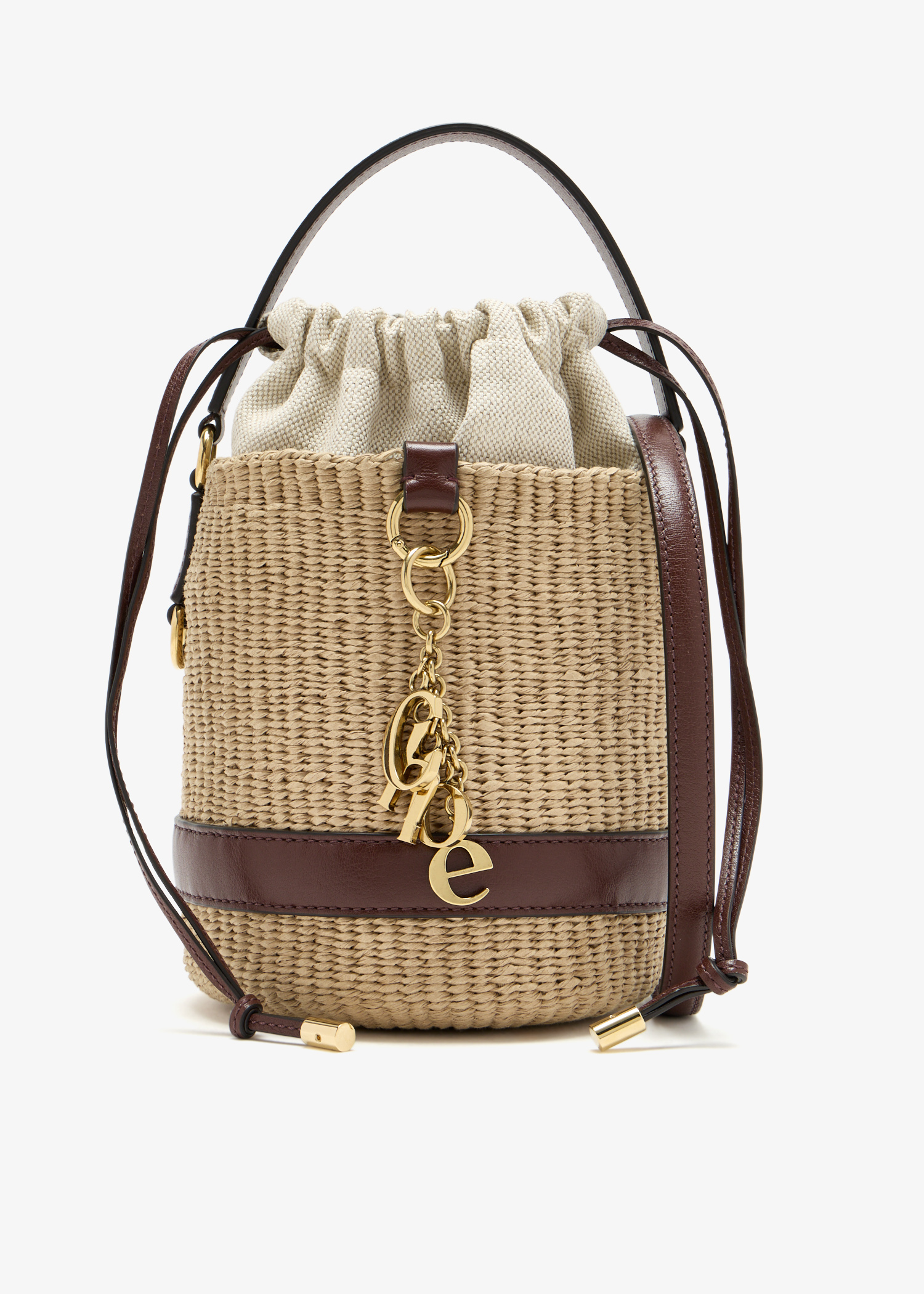 Charms basket bag, Beige
Charms basket bag, Beige