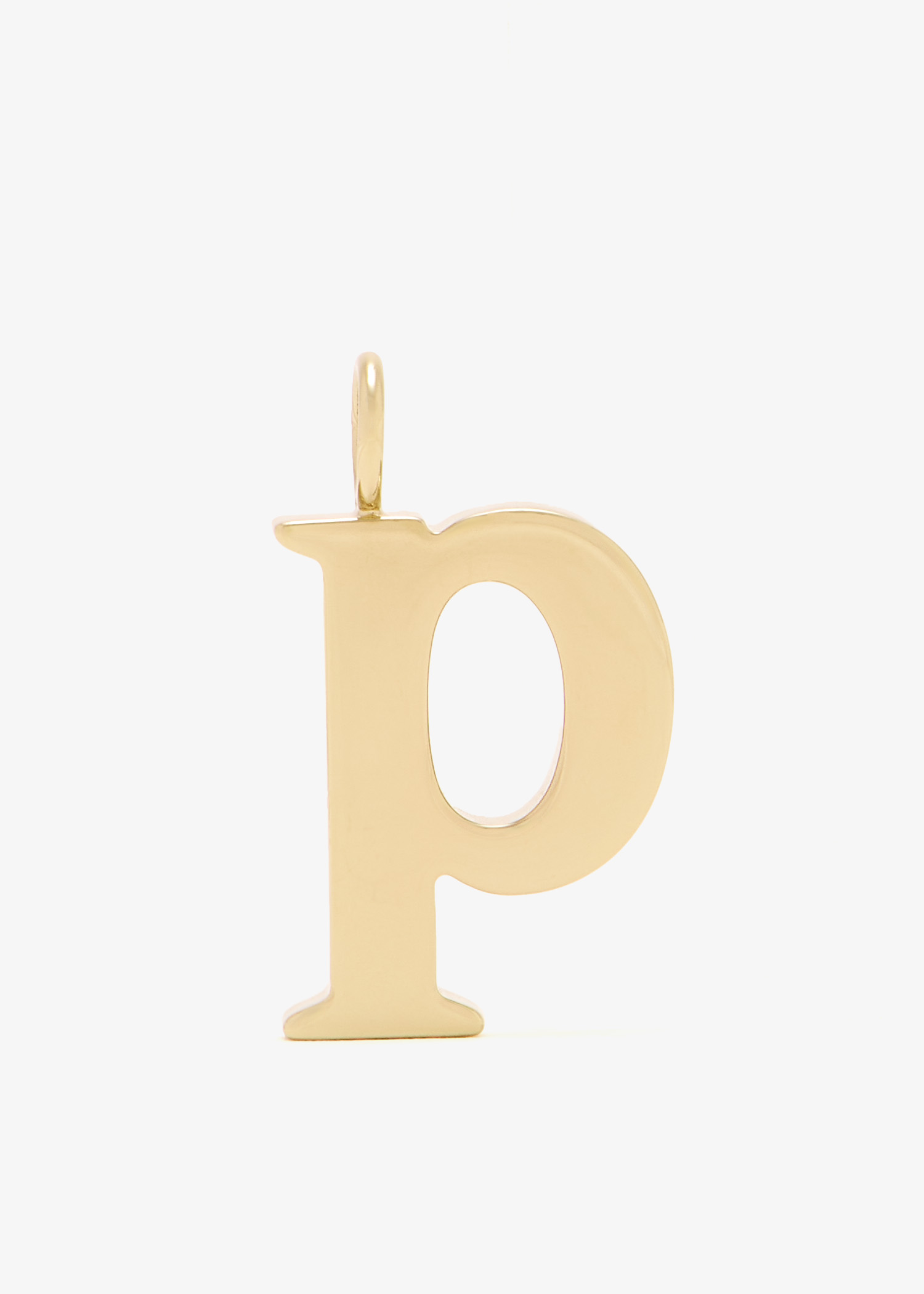 Alphabet P charm, Gold
Alphabet P charm, Gold