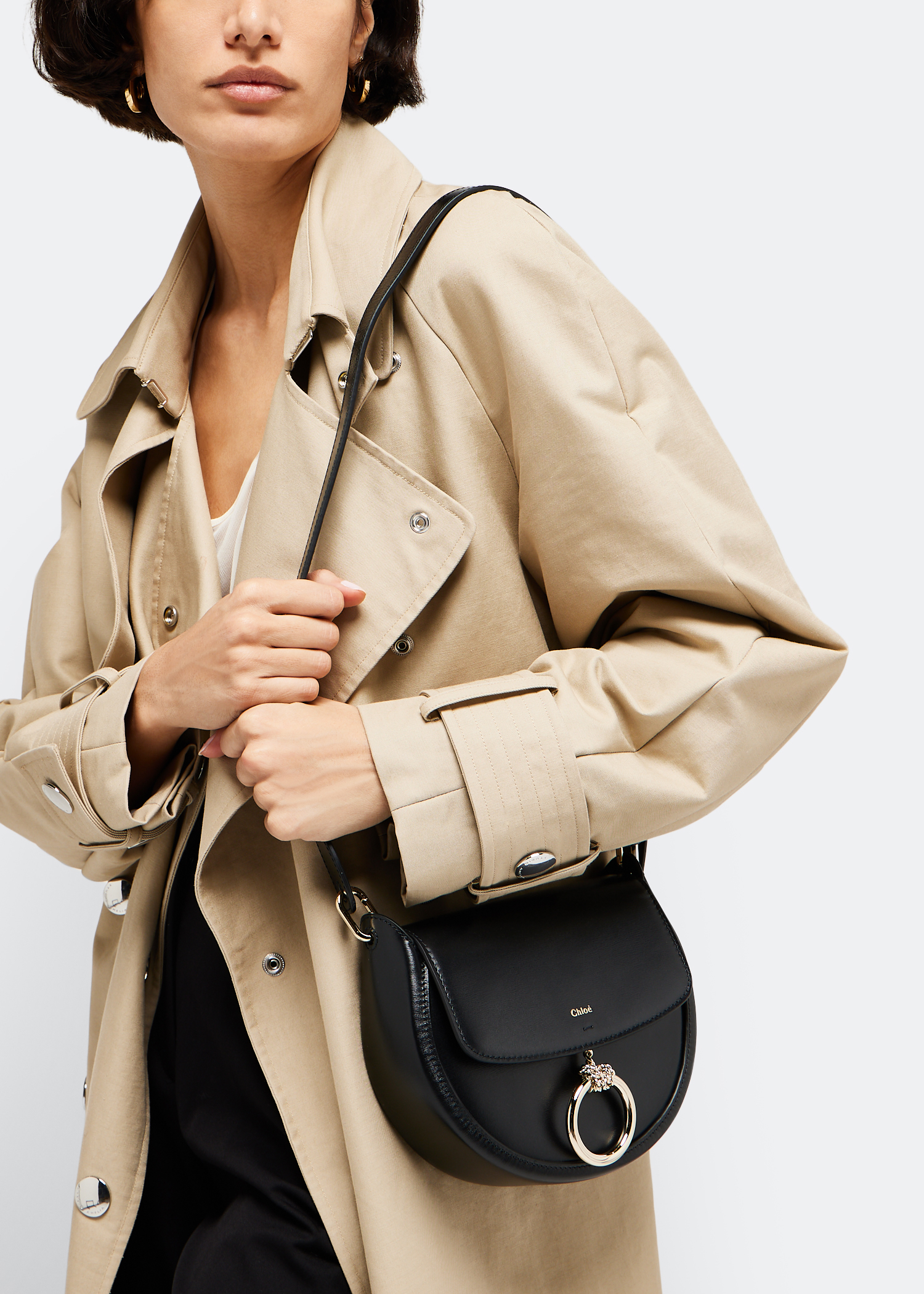 Arlène small crossbody bag, Black