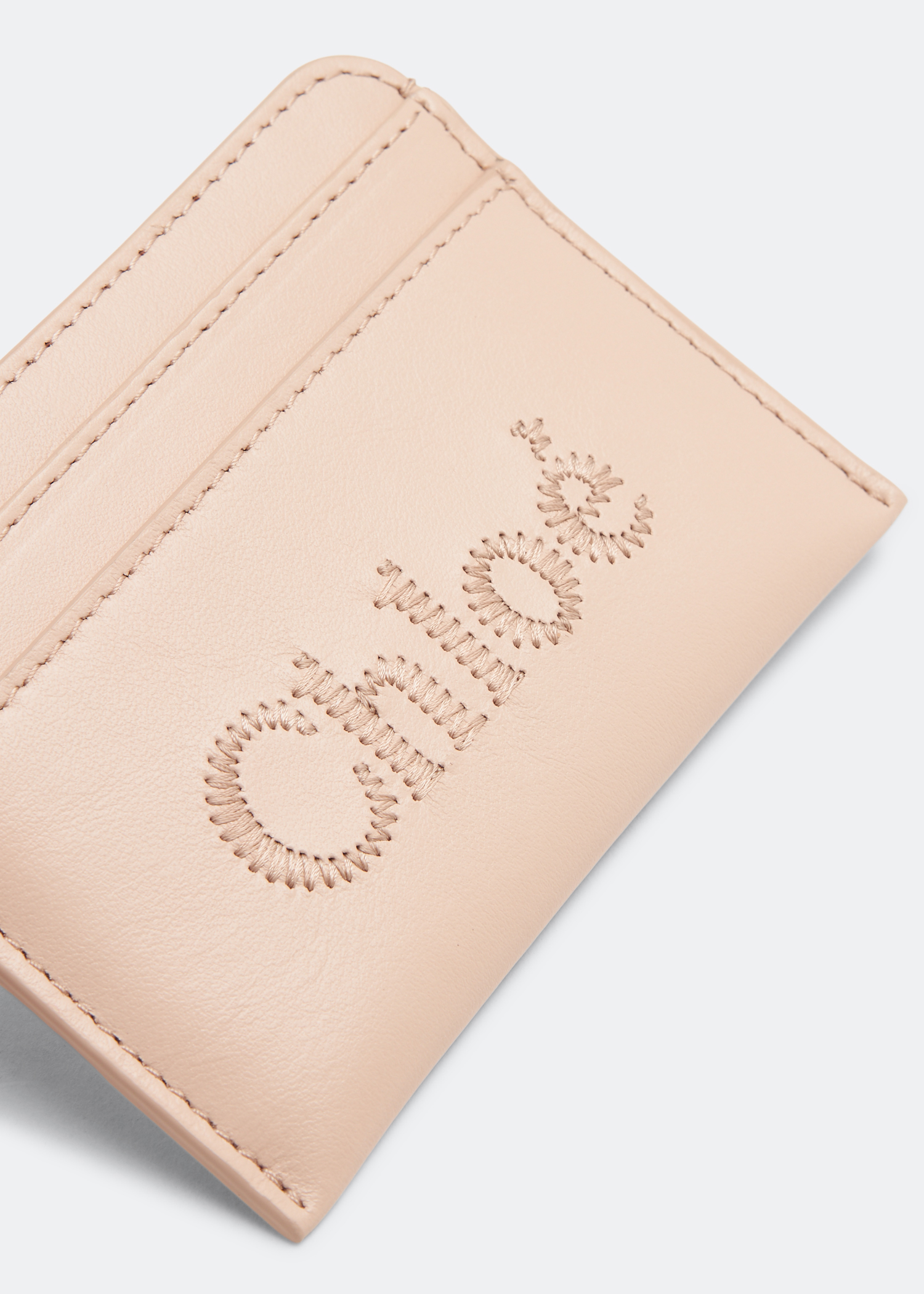 Sense card holder, Beige