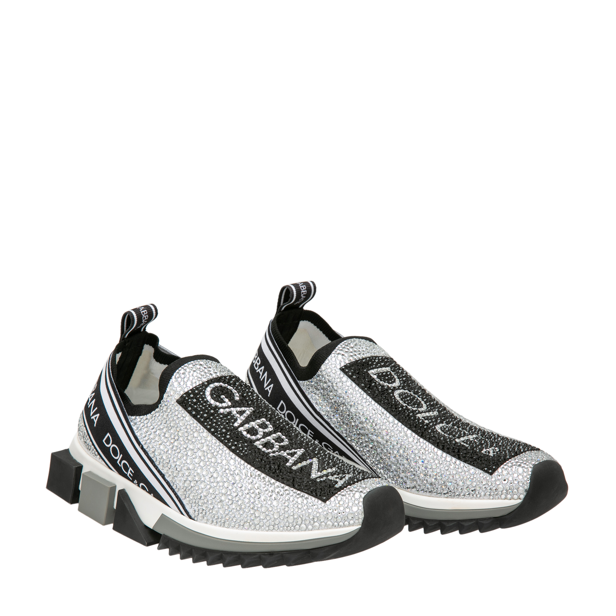 Crystal Sorrento sneakers, Silver