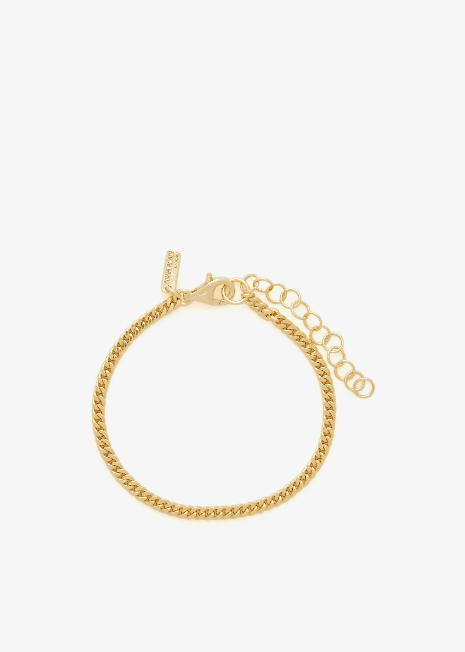 Mini Cuban Link bracelet, Gold
Mini Cuban Link bracelet, Gold