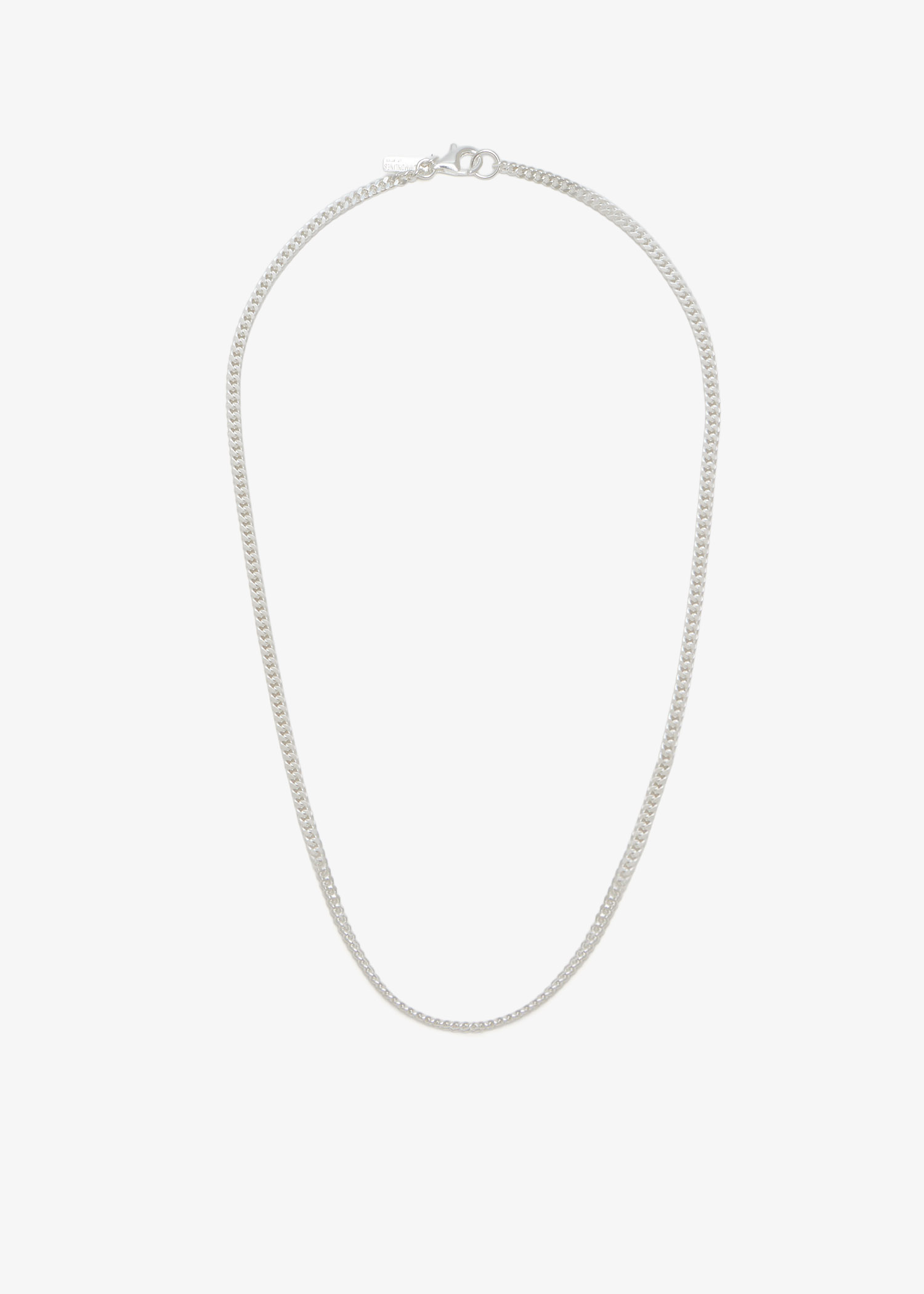Mini Cuban Link necklace, Silver
Mini Cuban Link necklace, Silver