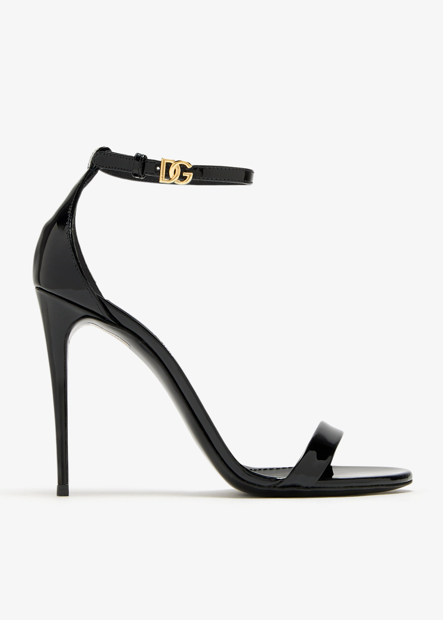 Patent leather sandals, Black
Patent leather sandals, Black