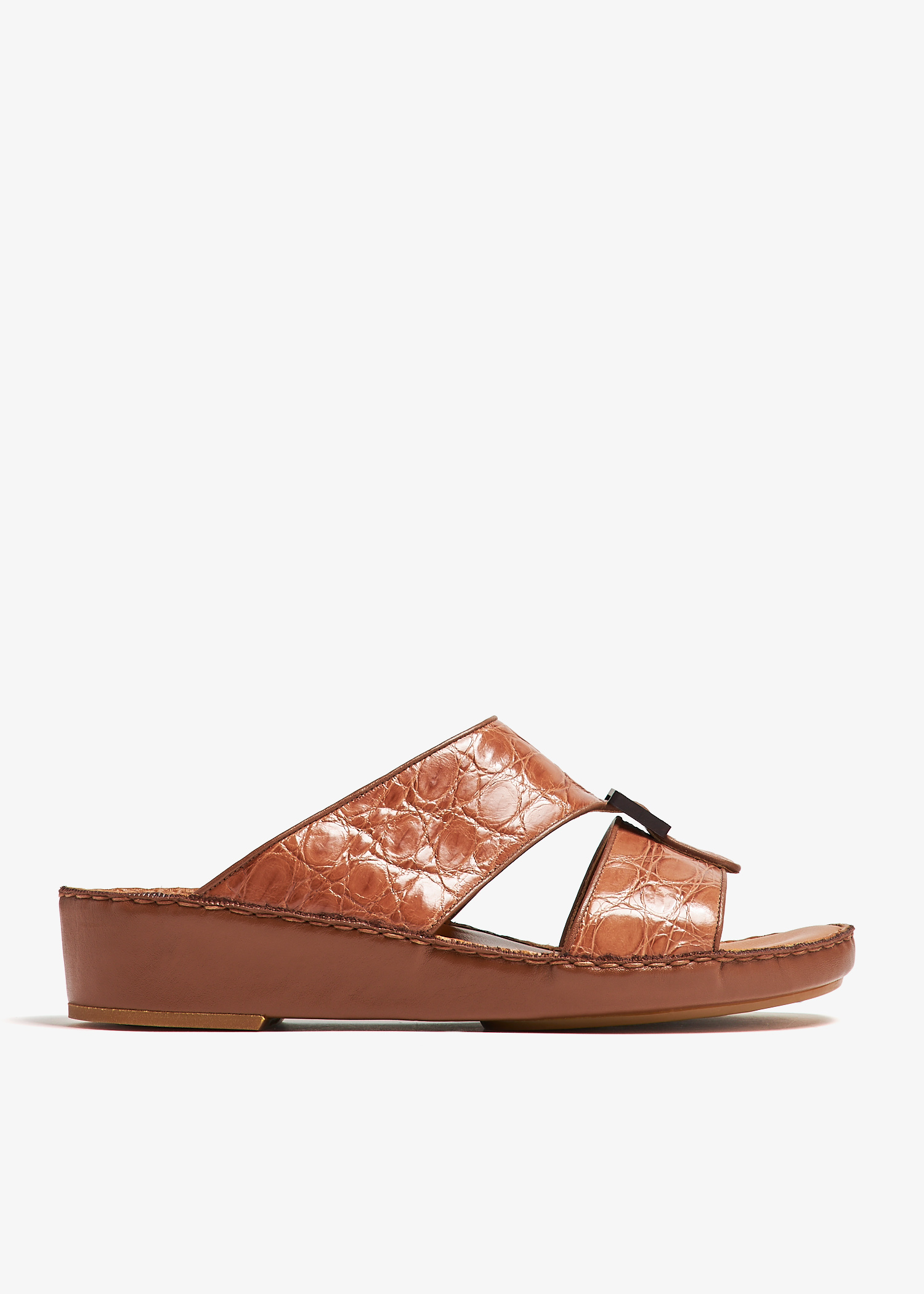 Quadratura Acajou crocodile sandals, Brown
Quadratura Acajou crocodile sandals, Brown