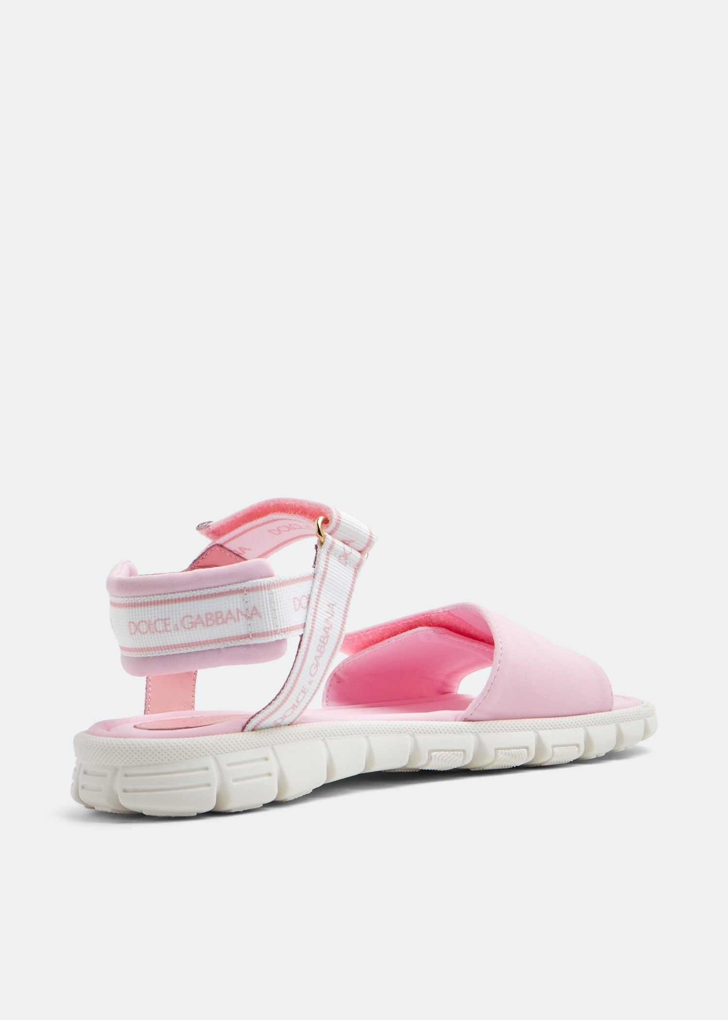 DG logo sandals, Pink
