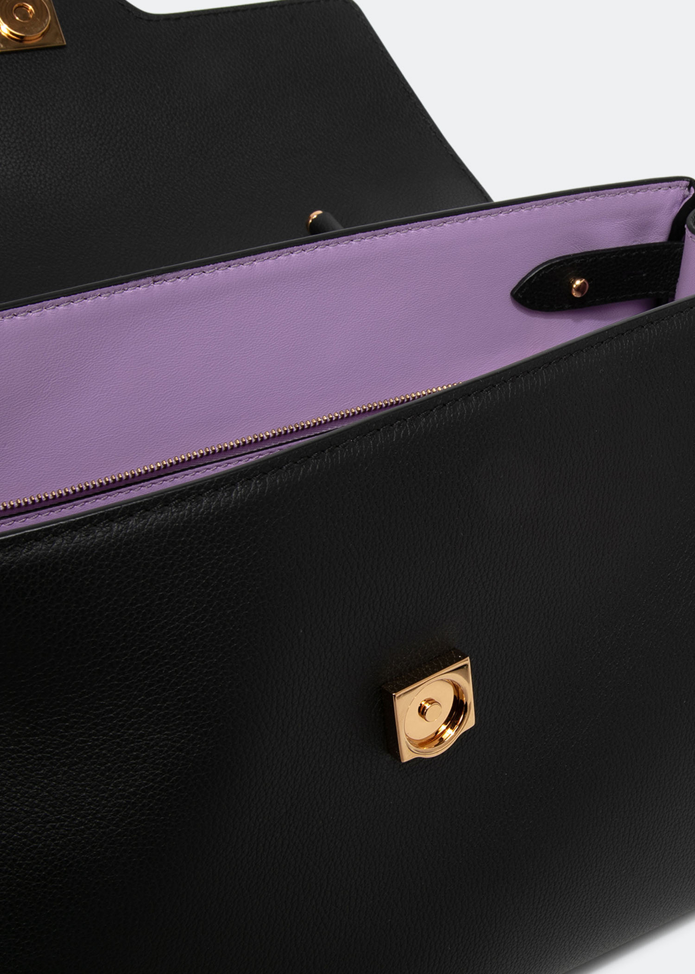 La Medusa large top handle bag, Black