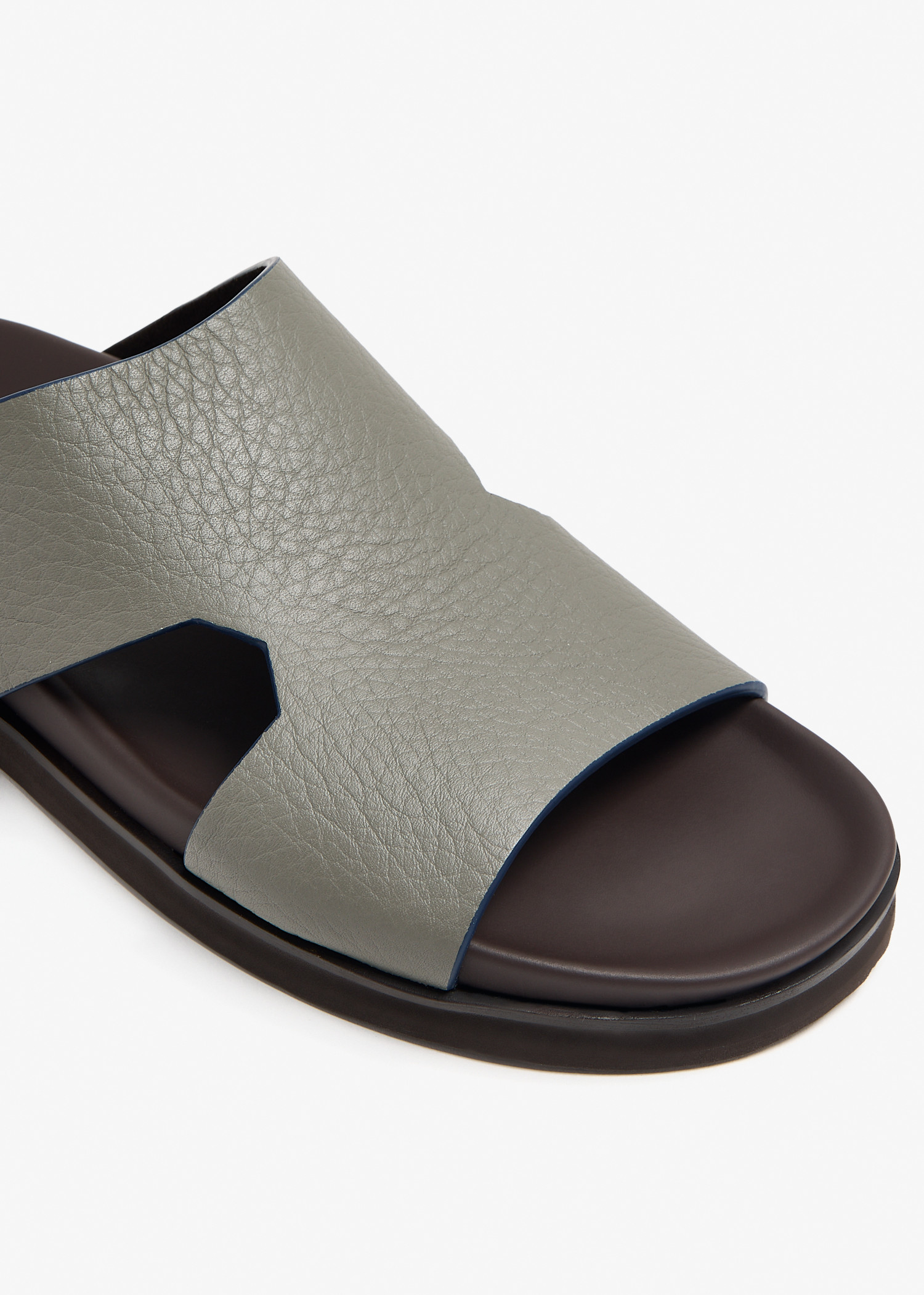 Amorti contrast sandals, Grey