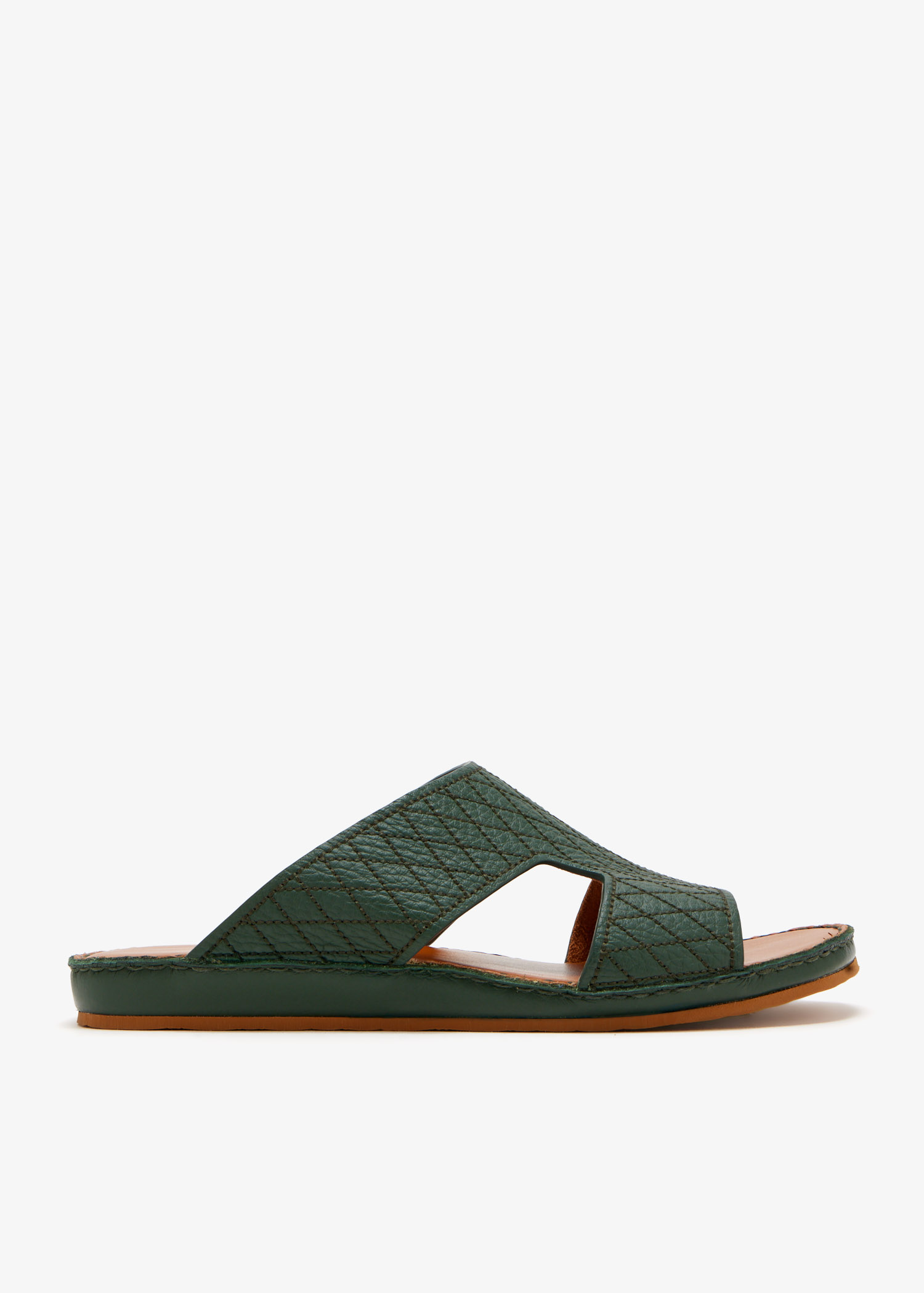 Western Rombi Deercalf sandals, Green
Western Rombi Deercalf sandals, Green