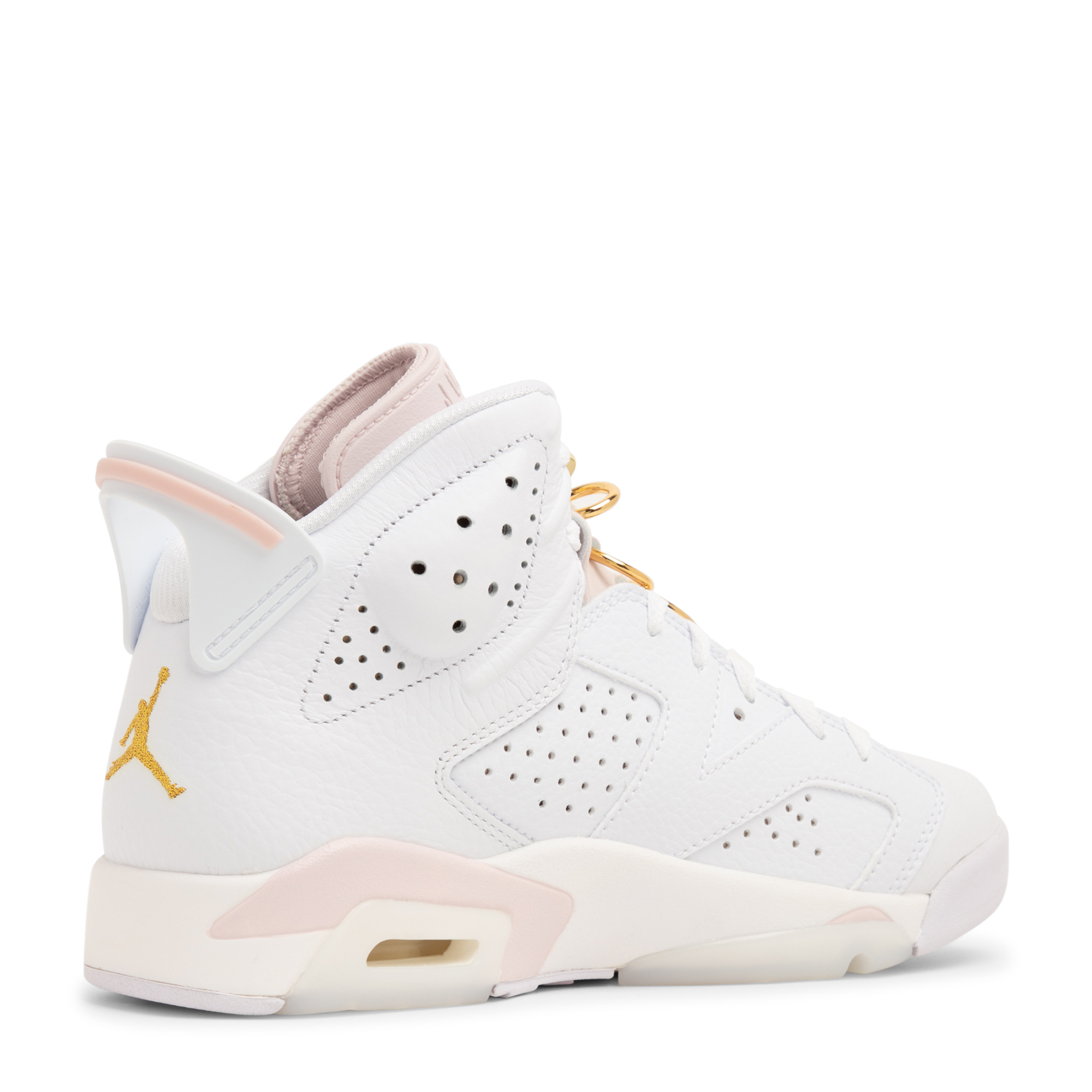 Air Jordan 6 Retro "Gold Hoops" sneakers, White