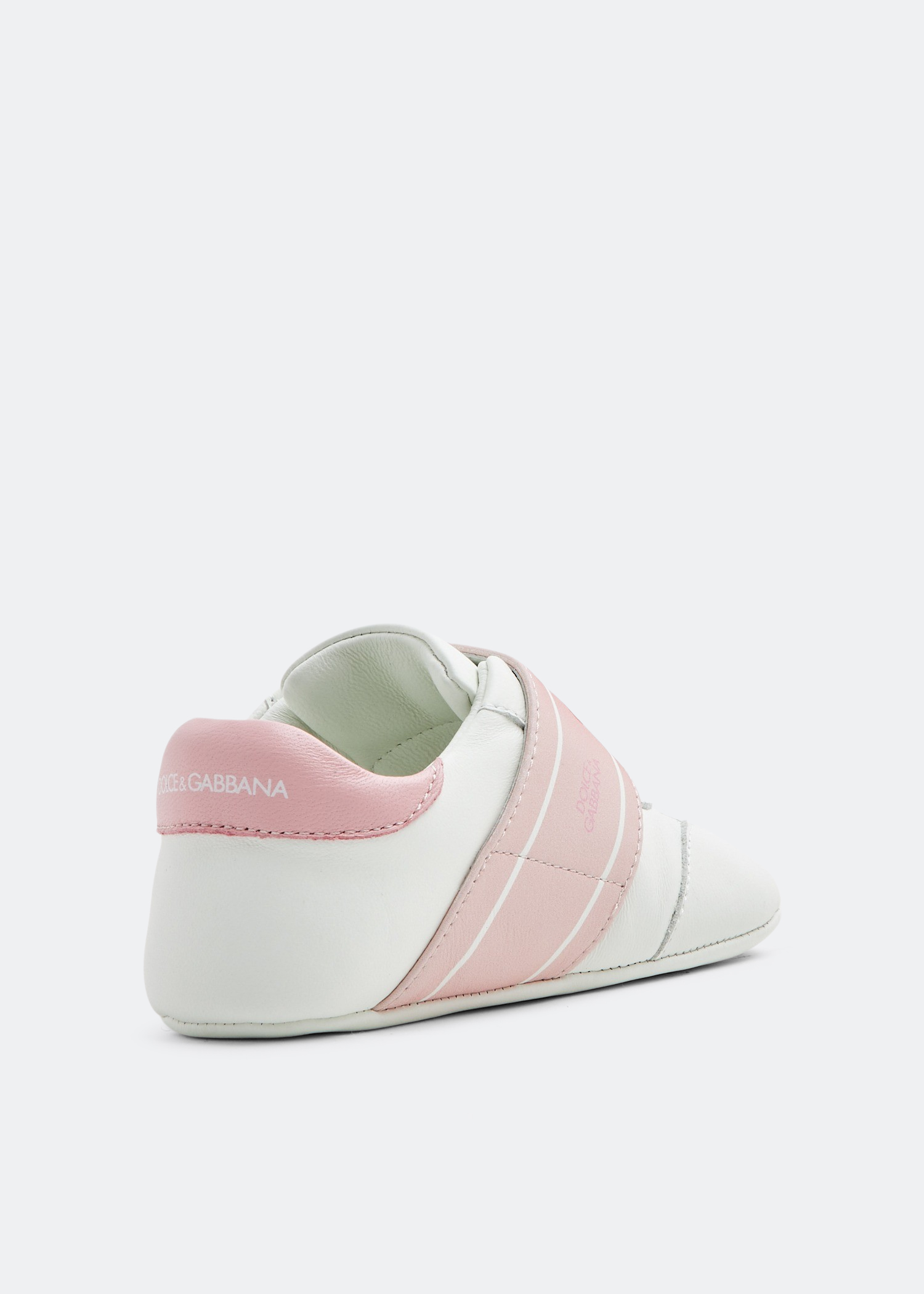 Logo sneakers, White