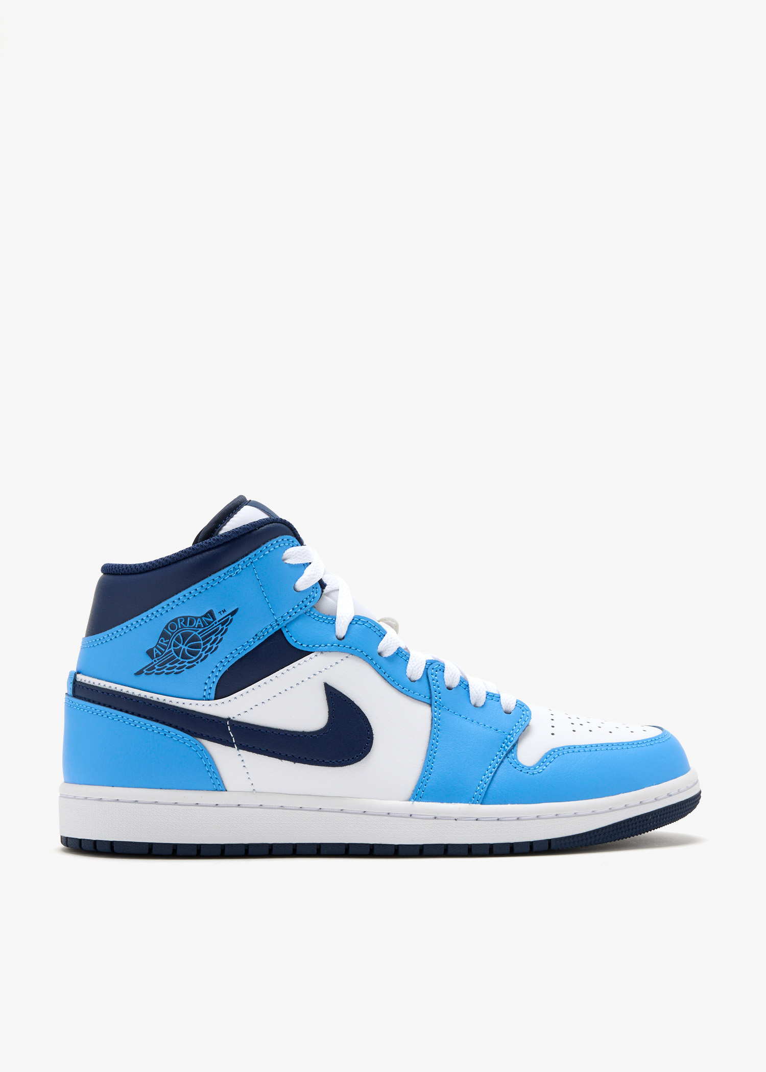 Air Jordan 1 Mid sneakers, Blue
Air Jordan 1 Mid sneakers, Blue