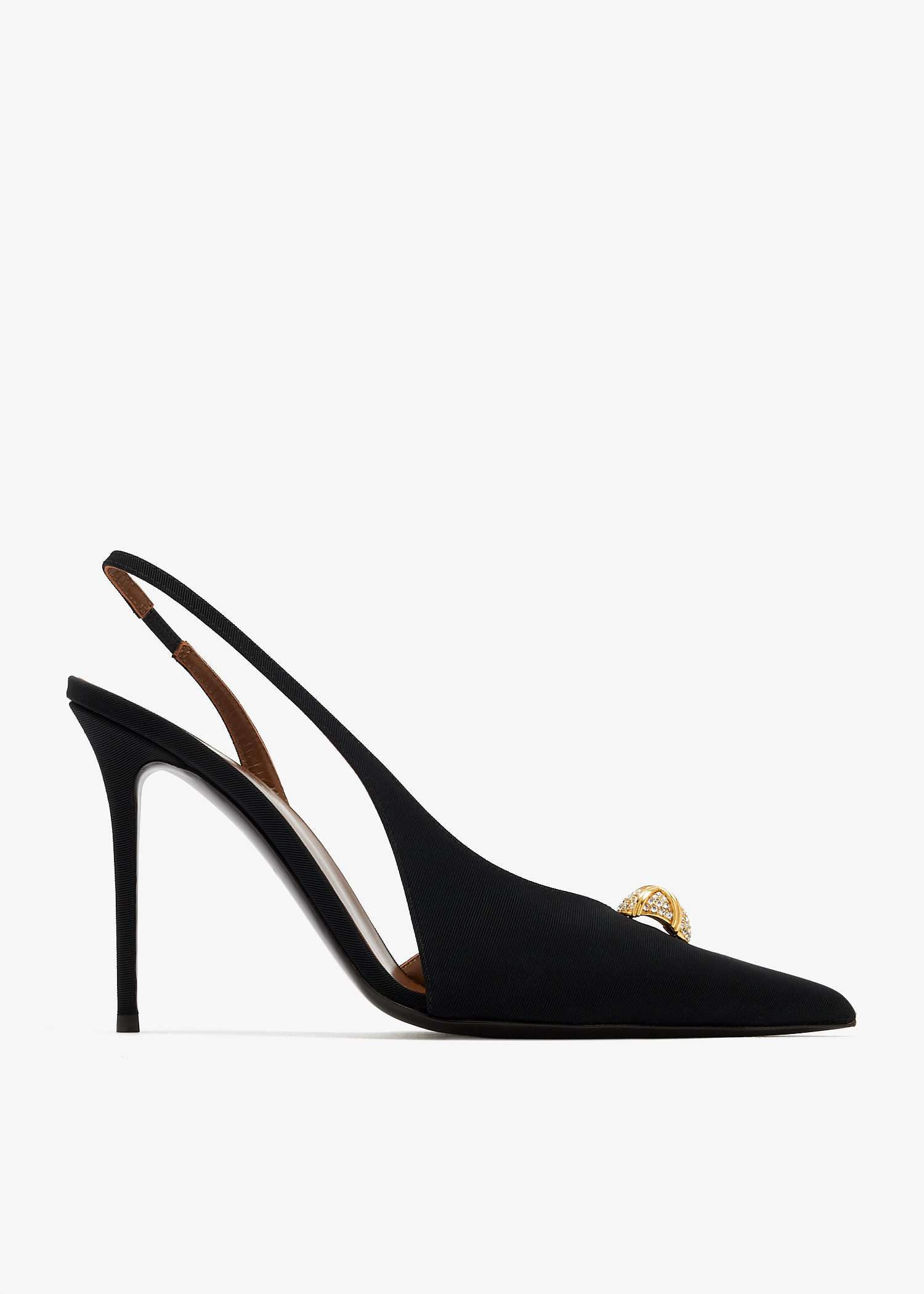 Embellished slingback pumps, Black
Embellished slingback pumps, Black