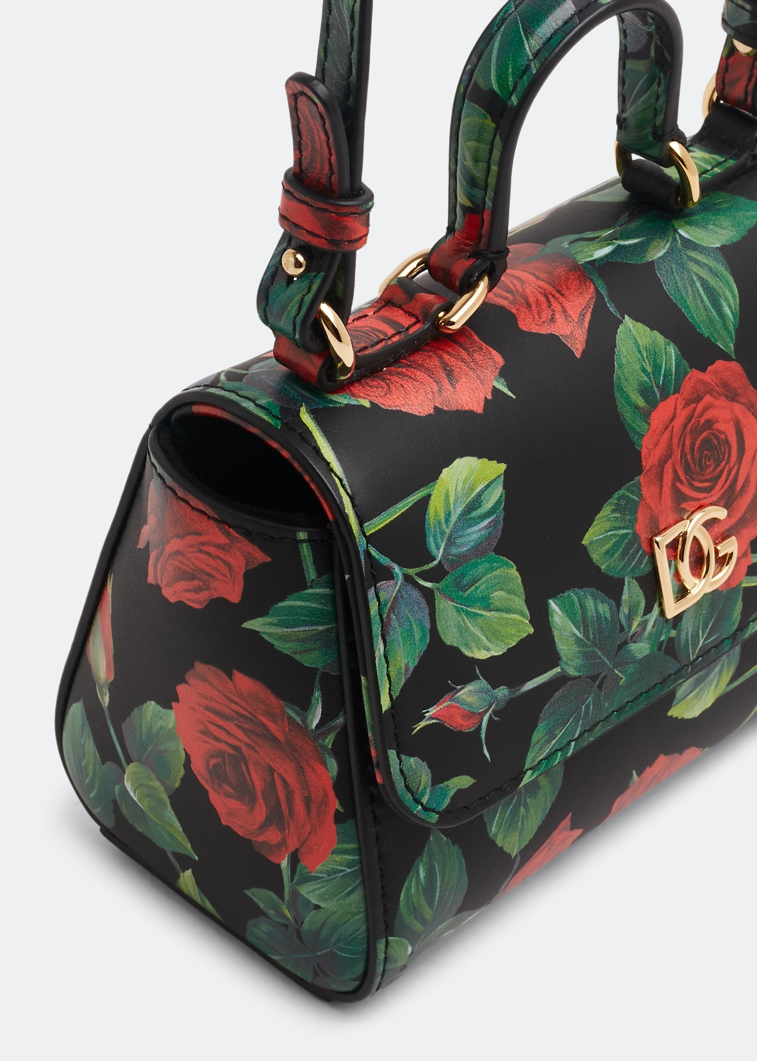 Rose print handbag, Prints