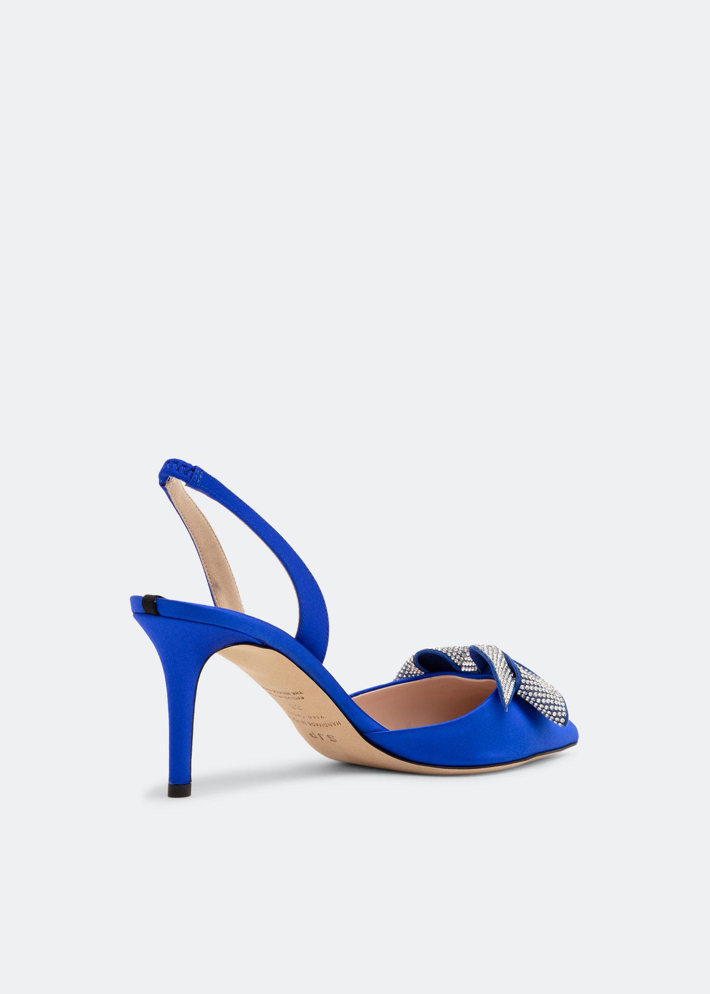 Emmanuel slingback pumps, Blue