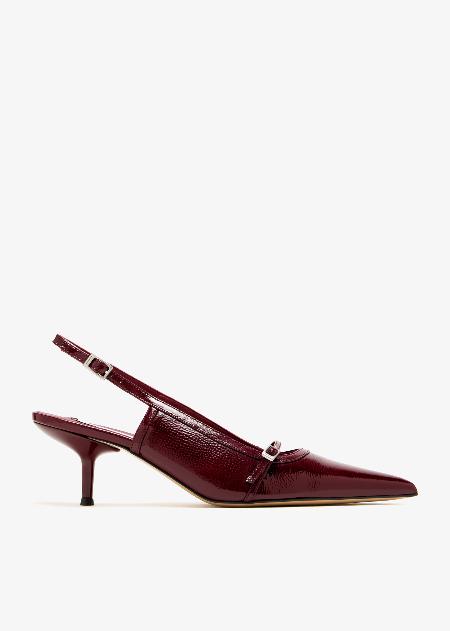 Estelle slingback pumps, Burgundy
Estelle slingback pumps, Burgundy
