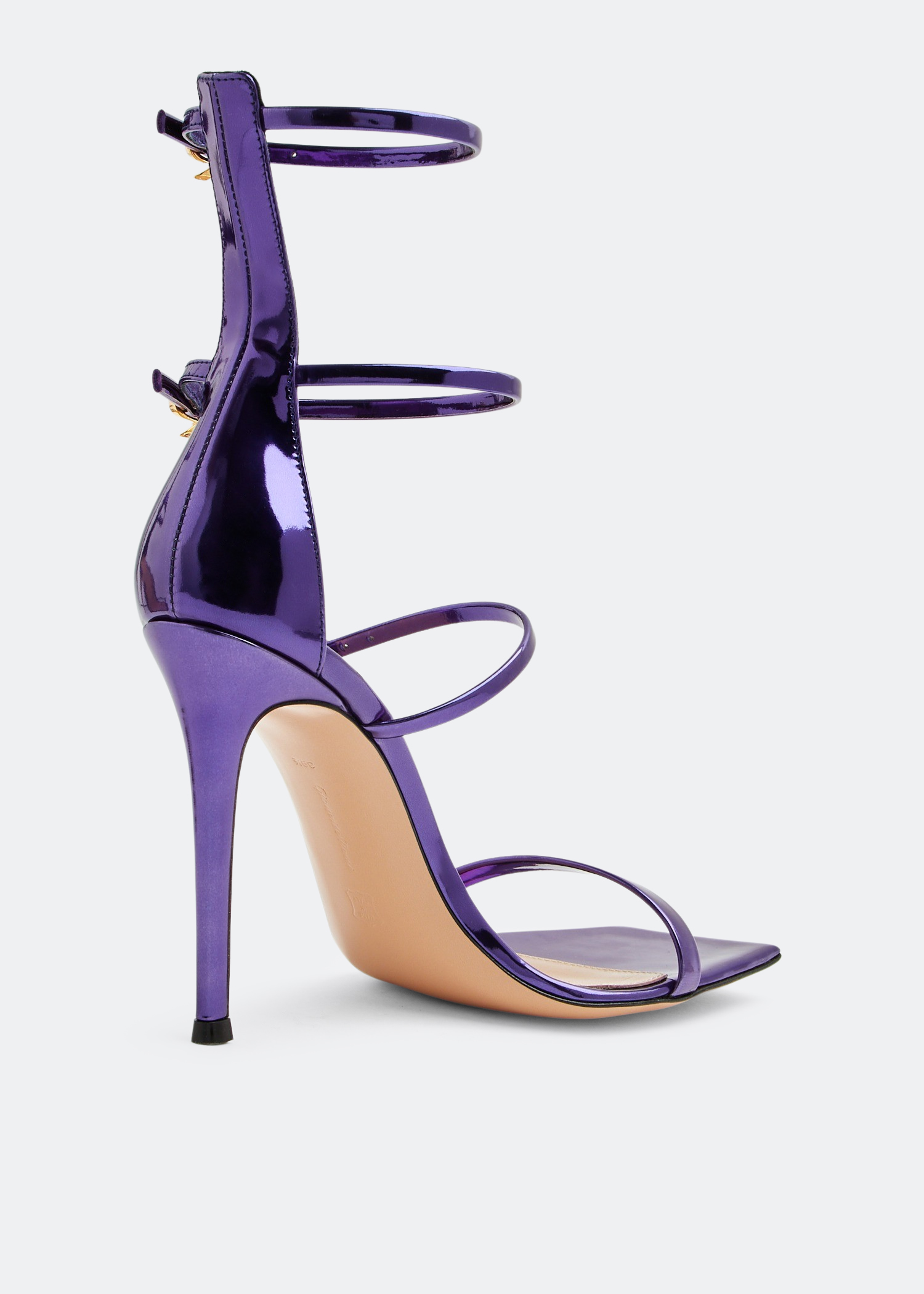 Ribbon Uptown sandals, Purple