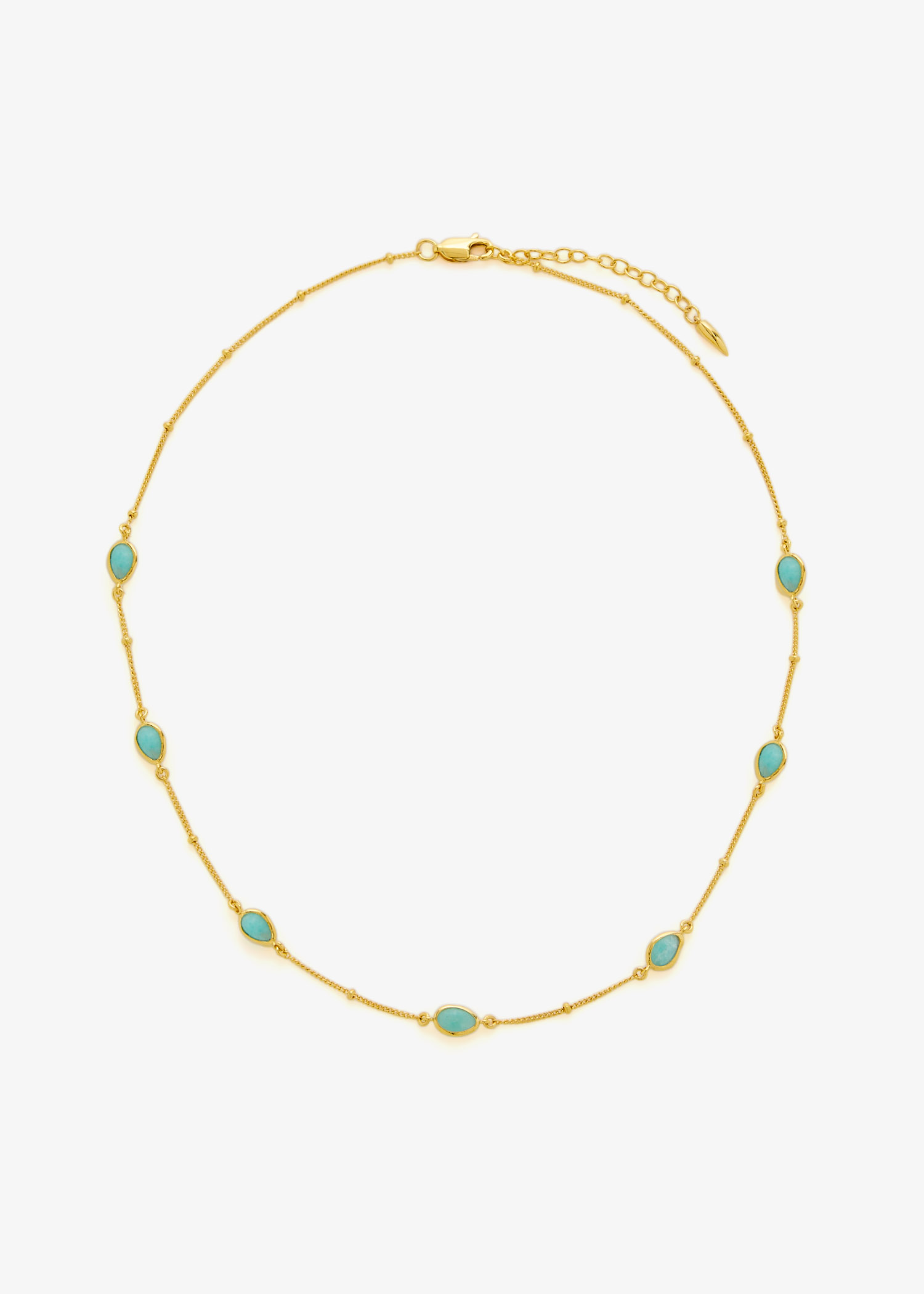 Magma gemstone charm choker, Gold
Magma gemstone charm choker, Gold